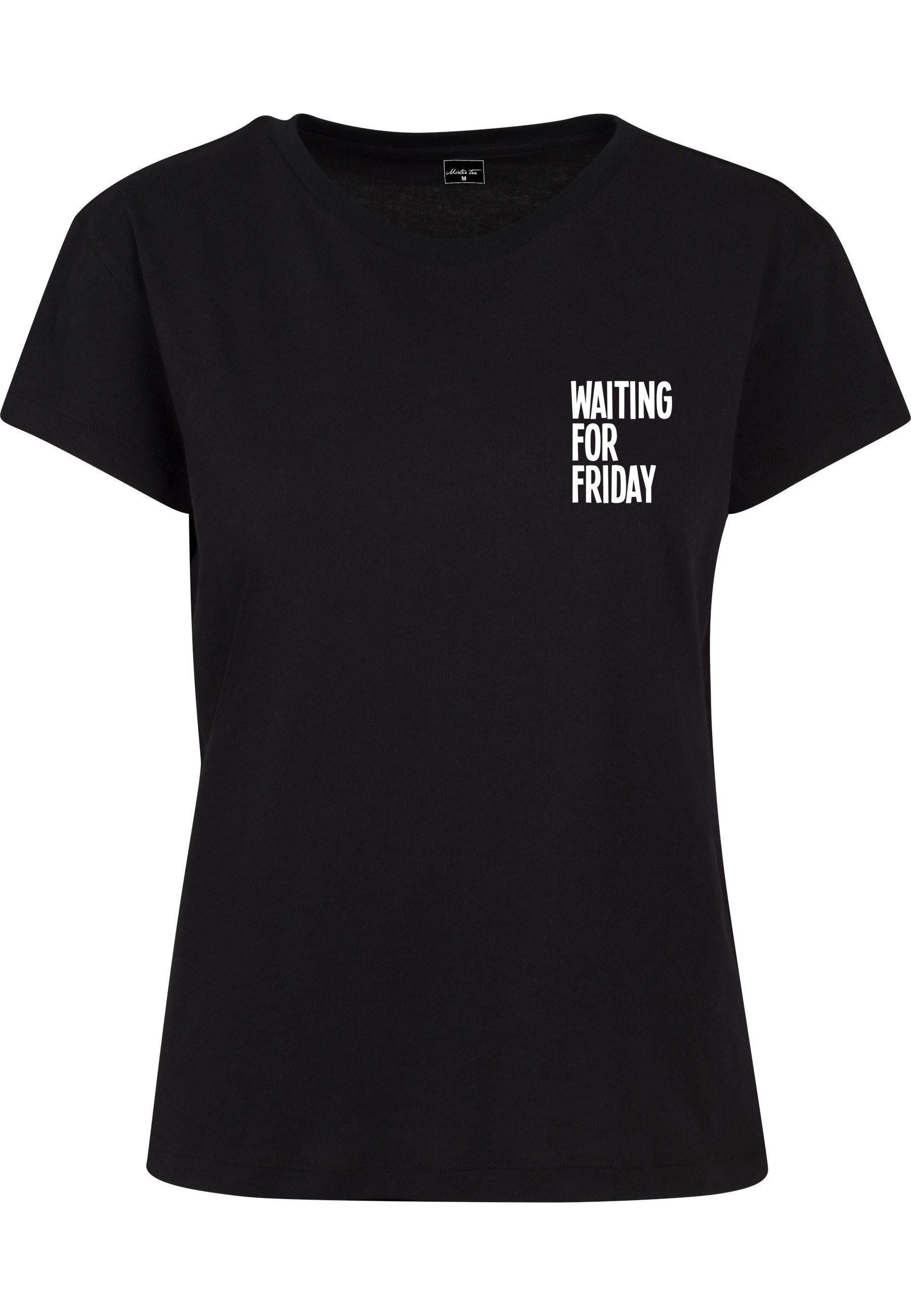 MisterTee T-Shirt MisterTee Damen Ladies Waiting For Friday Box Tee (1-tlg)