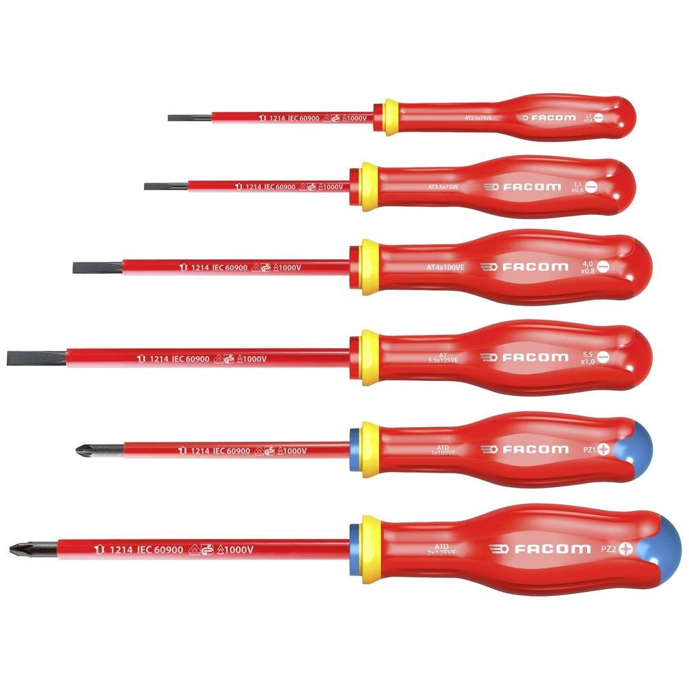 Facom Отвертки Отвертки-Set 6-tlg. 1000V