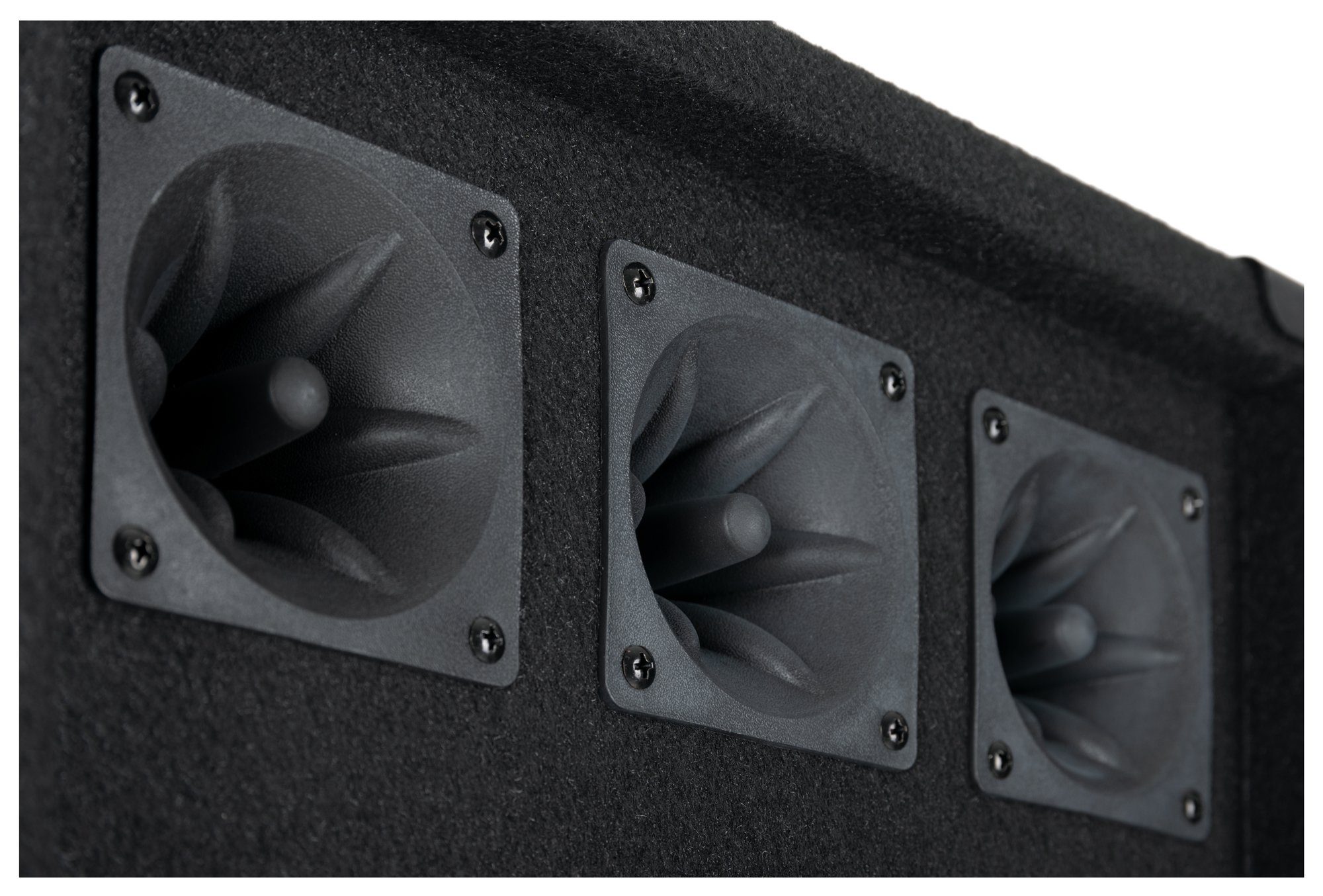 McGrey DJ-2222 2-Etagen DJ PA Box Tower Party-Lautsprecher (N/A, 500 W, 2-Wege System mit 2x 30cm (12 zoll) Subwoofer und 4x Piezo-Hochtönern)