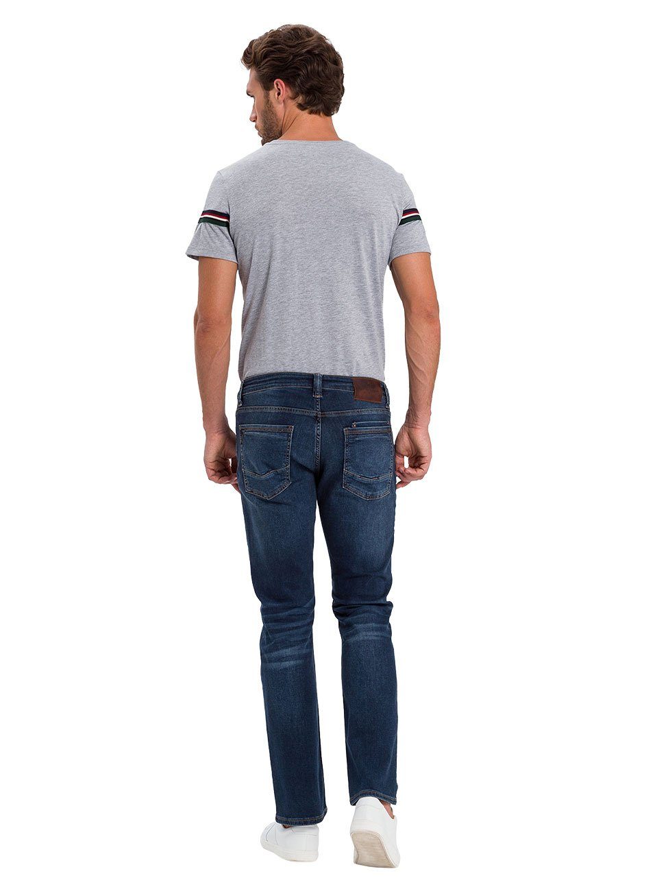 Dylan mit Straight-Jeans JEANS® Jeanshose Stretch CROSS