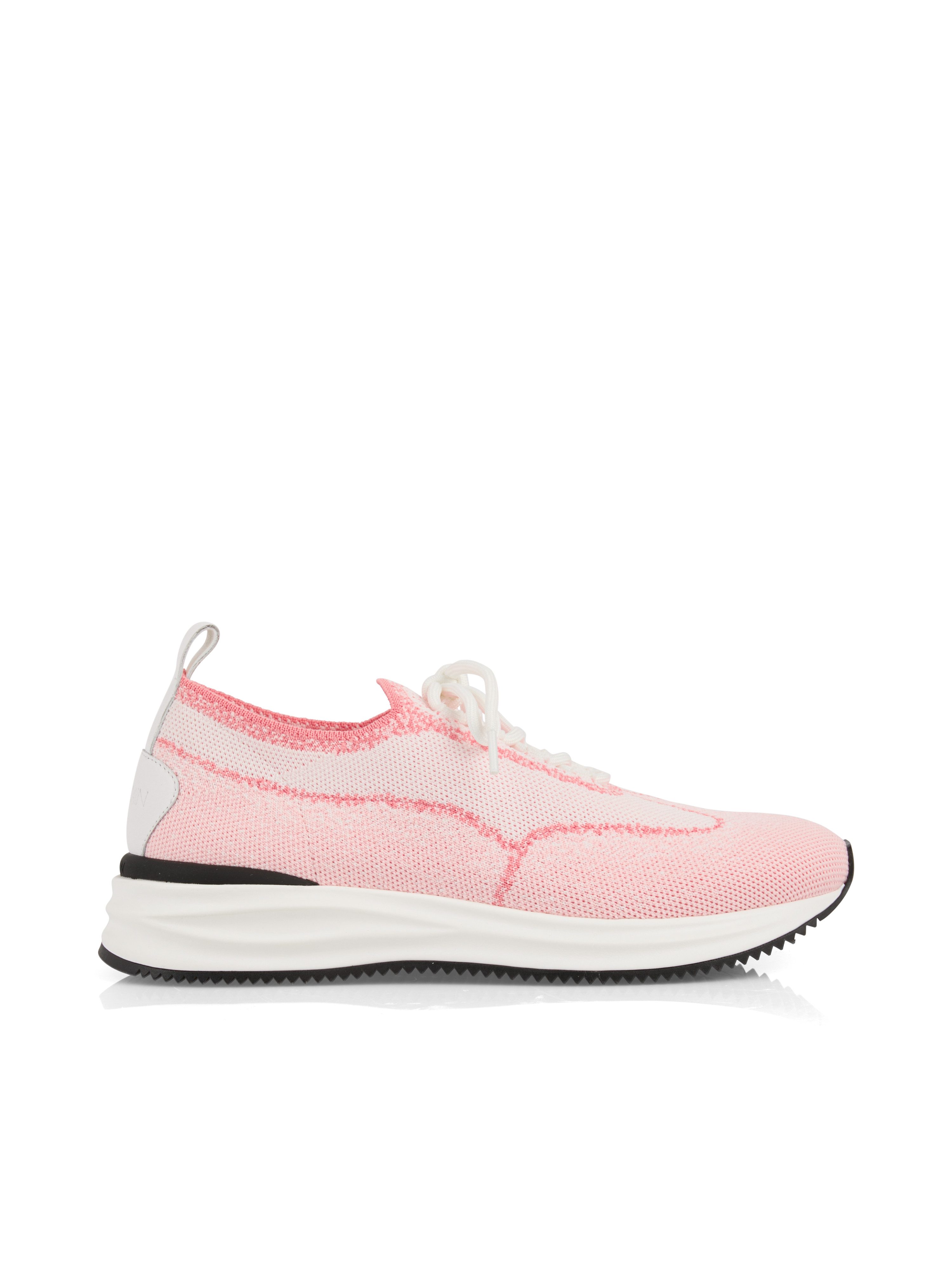 Marc Cain Sports Mindful Moving Slip-On Sneaker Halbschuh, Freizeitschuh Slipper mit aufgesetzter Schnürung
