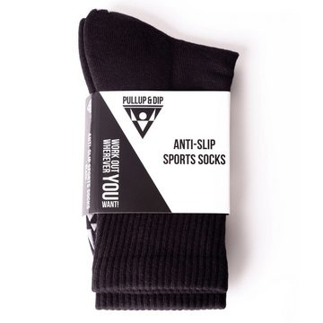 Pullup & Dip Sportsocken Anti-Rutsch Sportsocken, Grip Socken, Rutschfeste Noppen-Socken