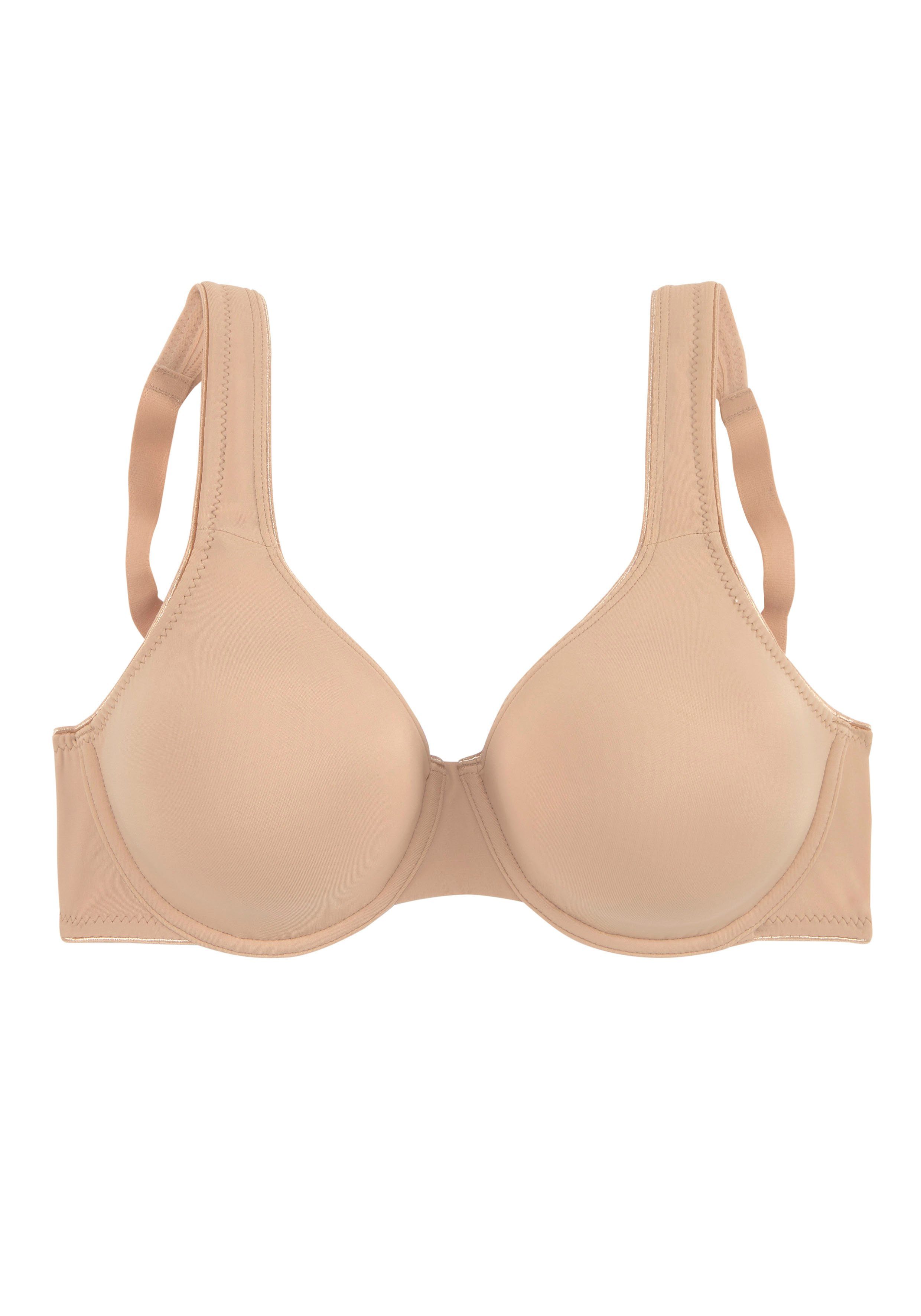 LASCANA Minimizer-BH mit Bügel aus seidiger Microfaser – ideal für große Größen – Bild 2 von 5