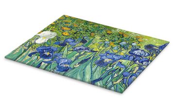 Posterlounge Acrylglasbild Vincent van Gogh, Iris, Wohnzimmer Malerei
