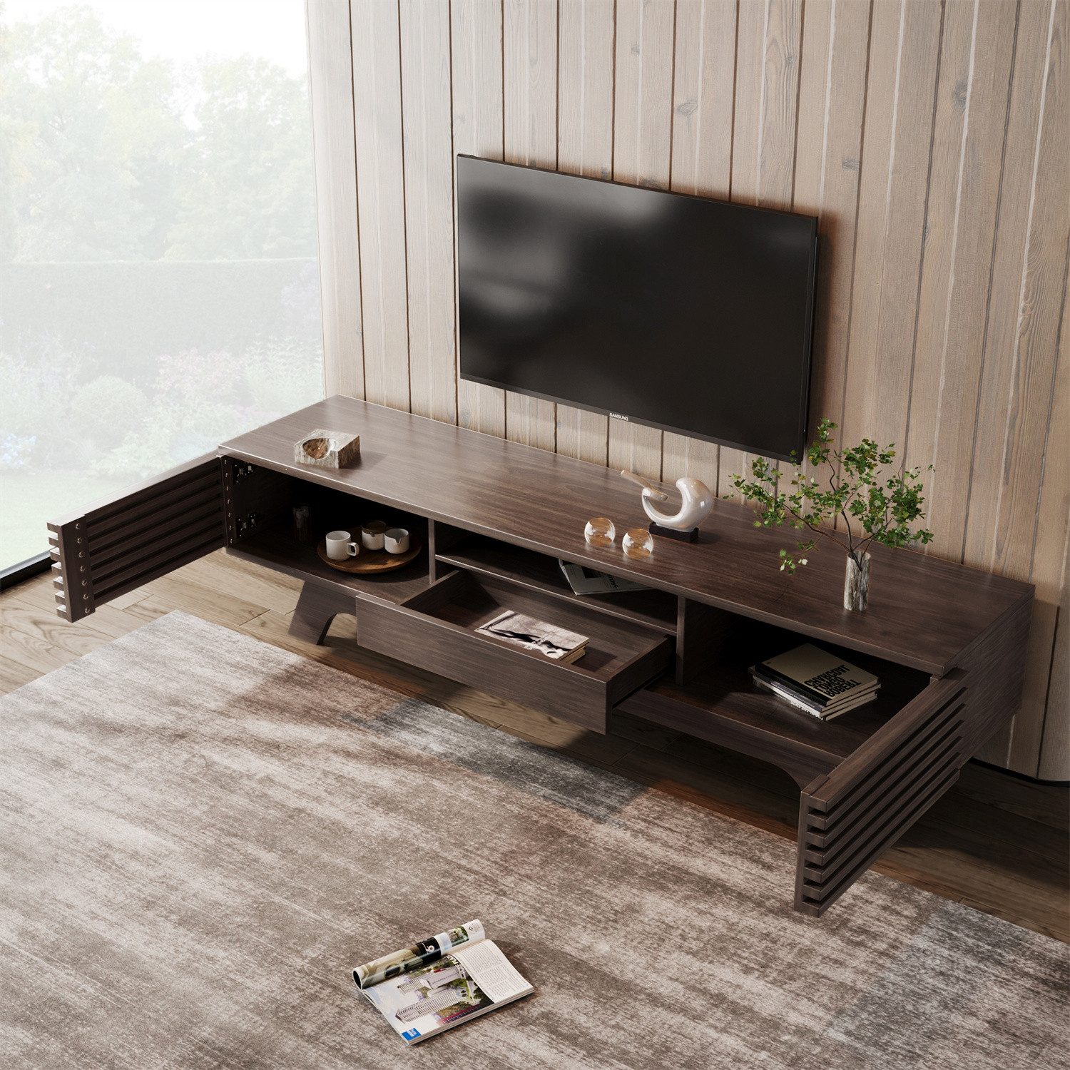 autolock TV-Schrank TV-Schrank mit einer Schublade günstig online kaufen