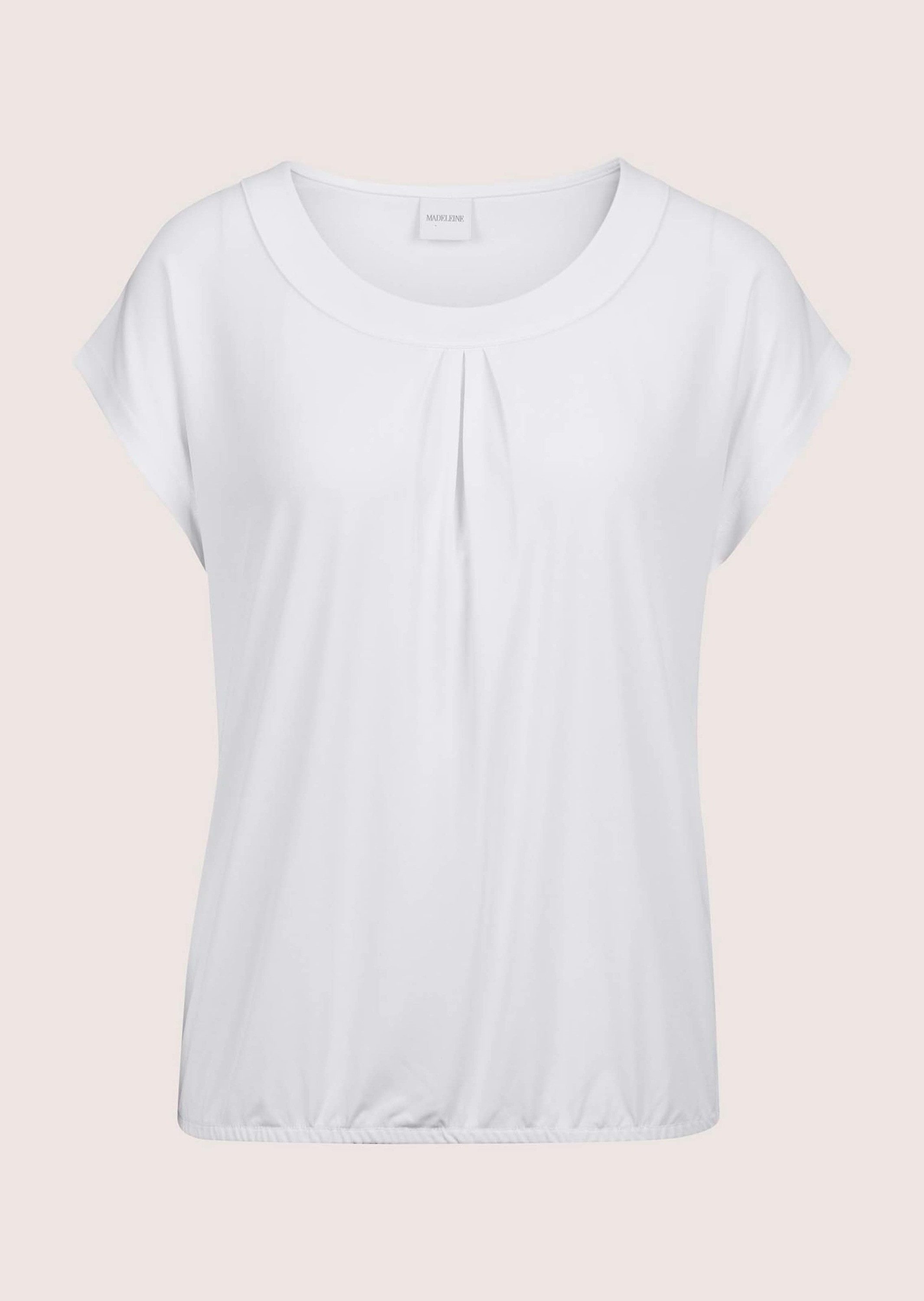 Kurzarmshirt Leichtes Kurzarm-Shirt mit Rundhalsausschnitt