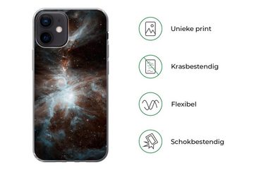 MuchoWow Handyhülle Galaxie - Planet - Sterne, Handyhülle Apple iPhone 12, Smartphone-Bumper, Print, Handy
