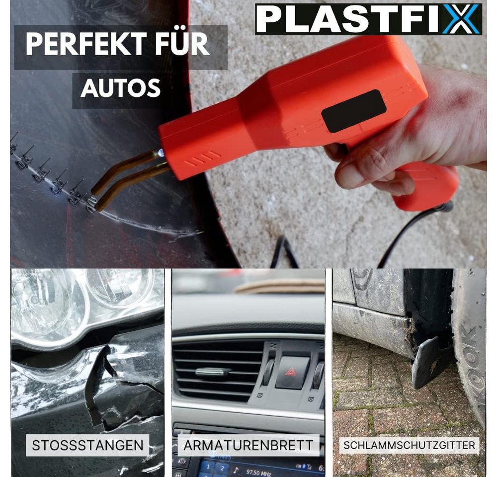 Thumbnail - MAVURA Elektroschweißgerät PLASTFIX Kunststoffschweißgerät Kunststoff schweißen Stoßstangen, Reparatur Kit Auto Plastik ...