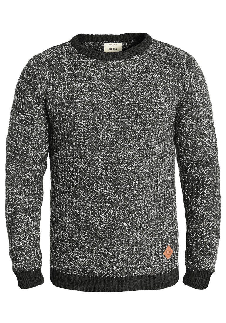 REDEFINED REBEL Strickpullover Marston Strickpulli grobmaschig gestrickt
