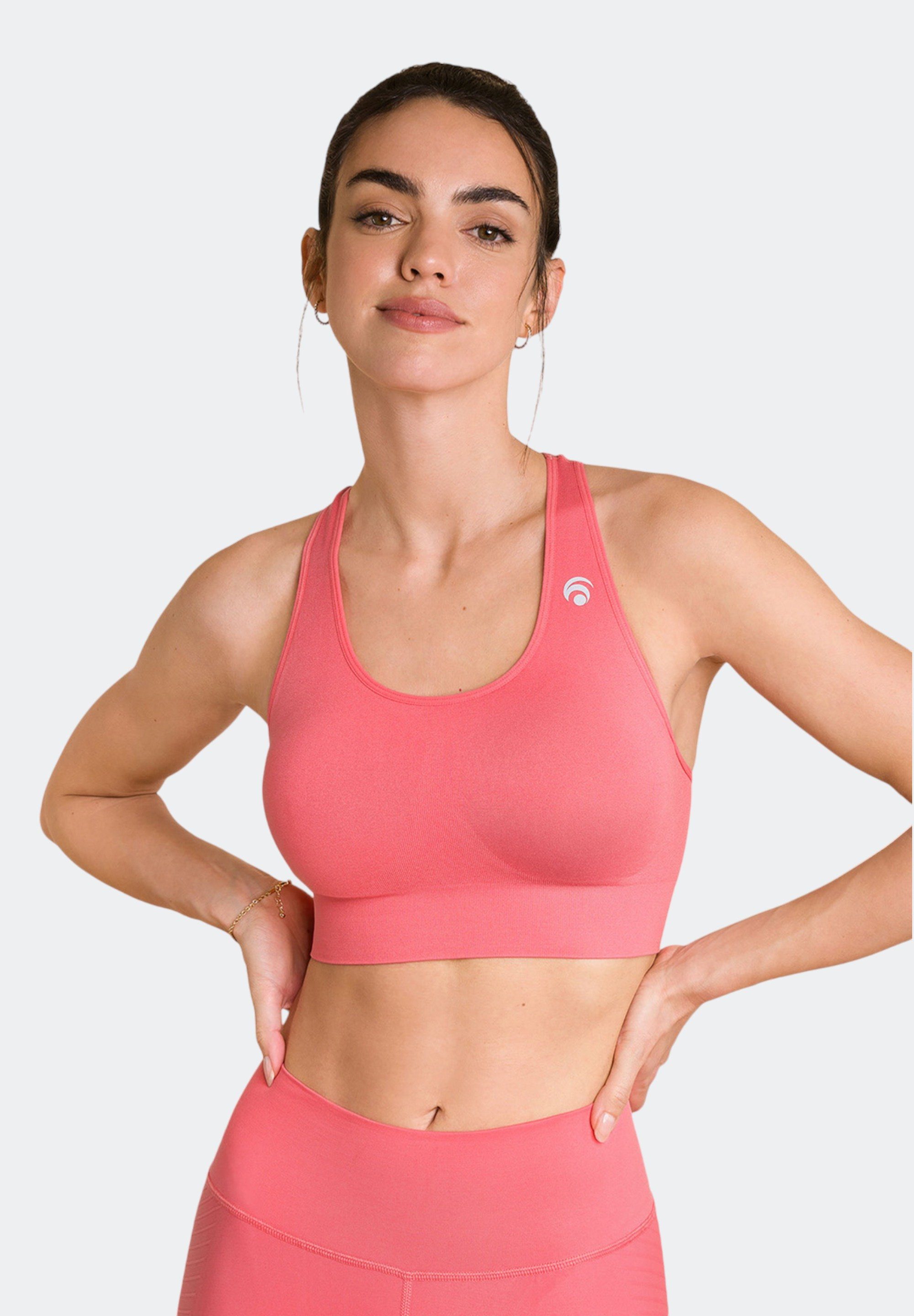 OCEANSAPART Sport-BH Beauty Bra Beauty Bra - Atlantic Blue Prism Pink