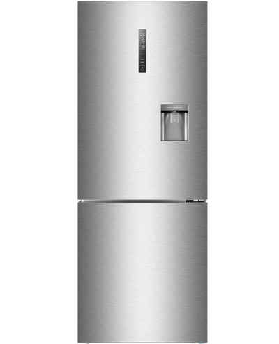 Haier Kühlschrank Edelstahllook C3FE744CMJW, 190,5 cm hoch, 70 cm breit, Wasserspender, Wassertank