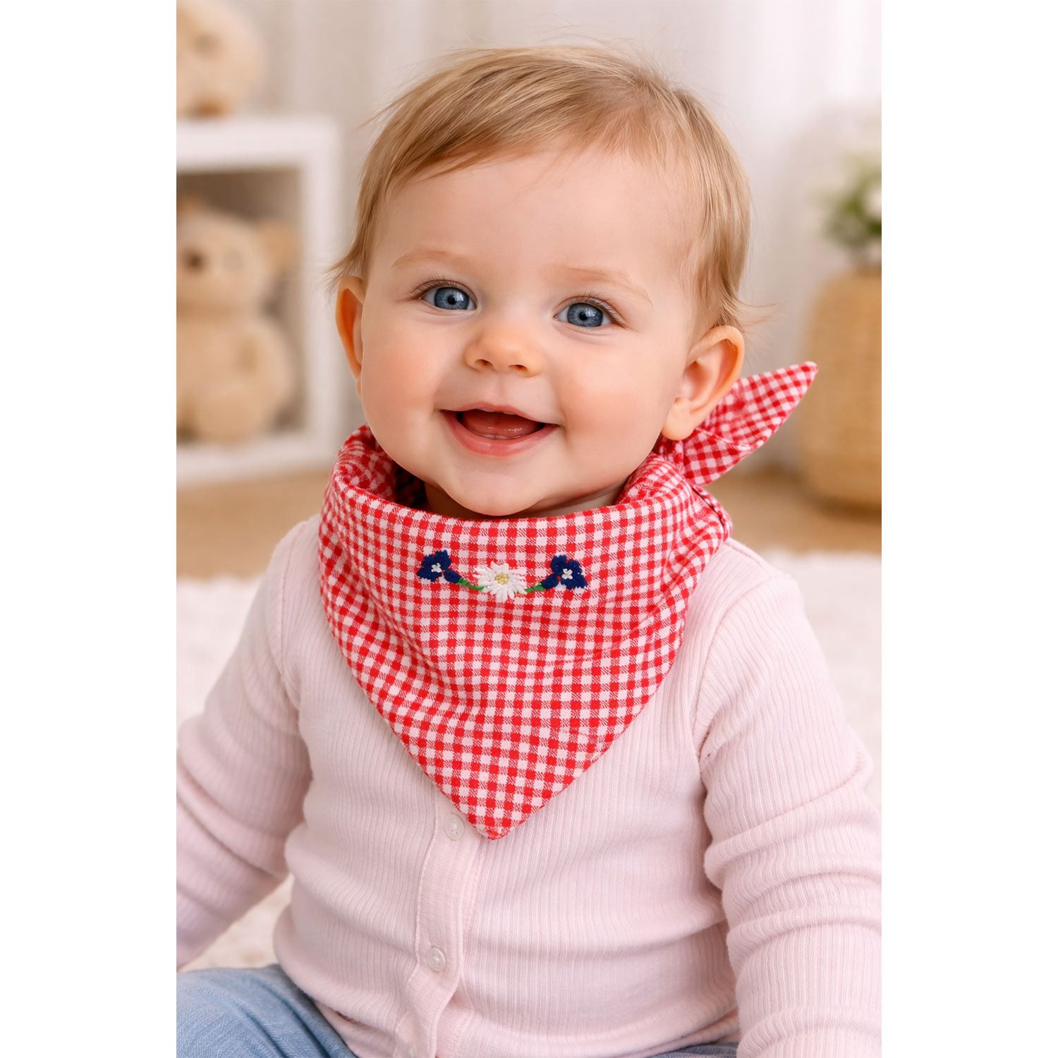 BONDI Dreieckstuch BONDI Baby Mädchen Halstuch Dreieckstuch 91847, R