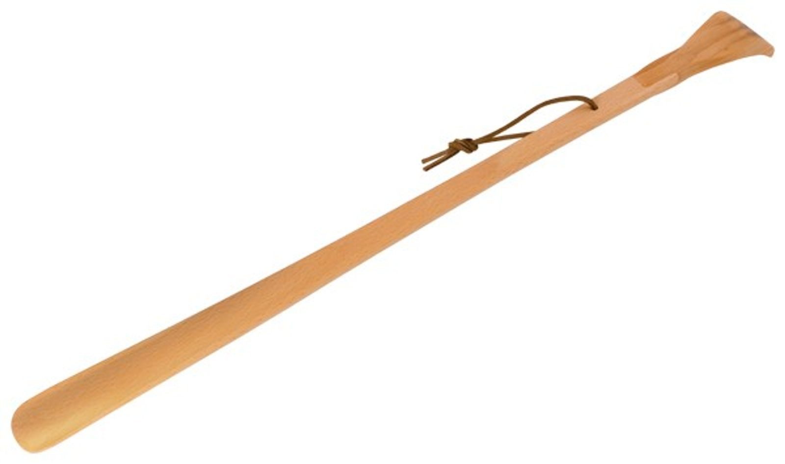 Gravidus Schuhlöffel 2 in 1 Schuhlöffel & Rückenkratzer Holz