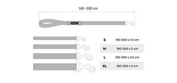 amiplay Hundeleine Cotton, Baumwollgurtband (Verstellbare Hundeleine), Verstellbare Hundeleine Easy Fix COTTON