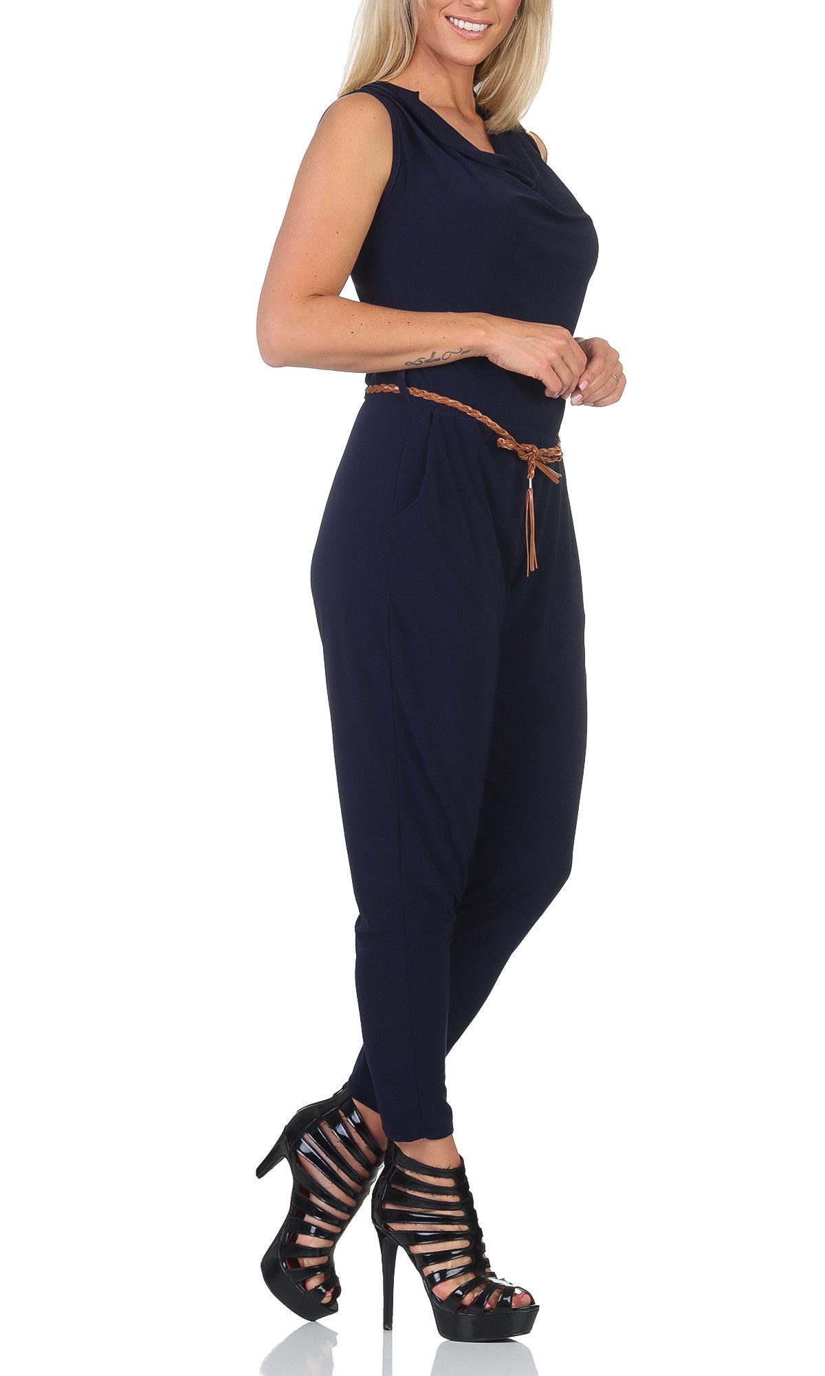 simaranda Jumpsuit Damen Overall 2411 34-38 Dunkelblau günstig online kaufen