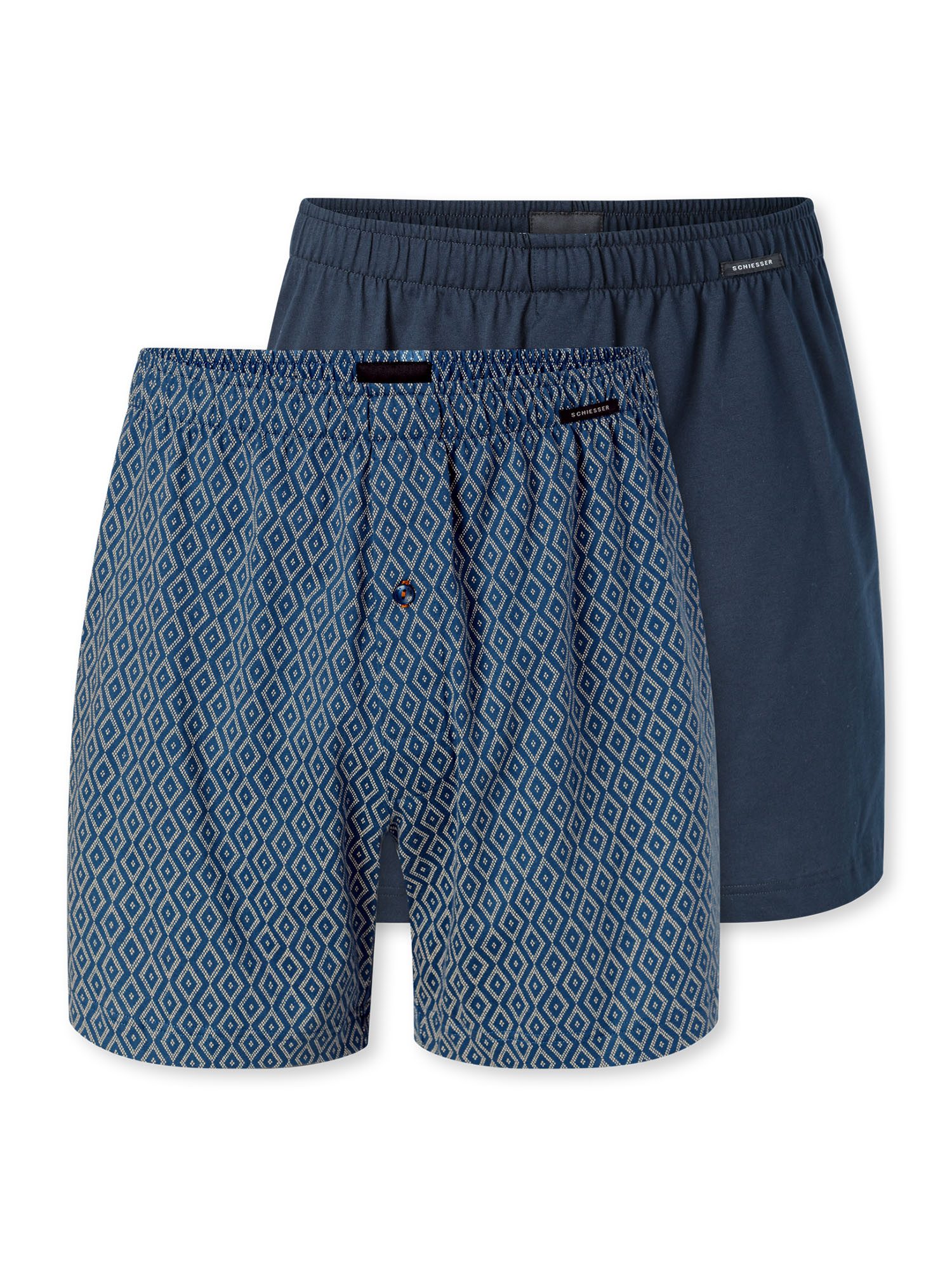 Schiesser Boxer Boxershorts (2-St) Boxershorts, Unterhose, Boxerbriefs