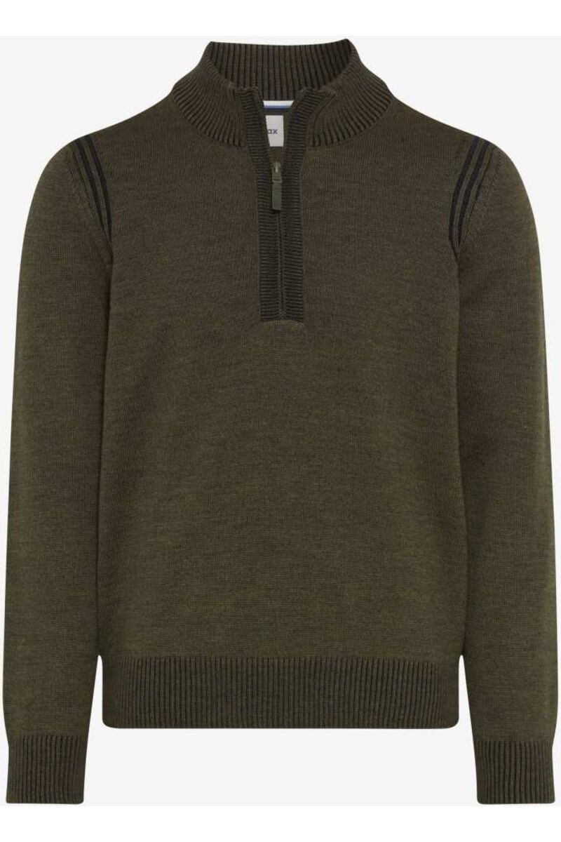 Brax Strickpullover Steffen deep jungle