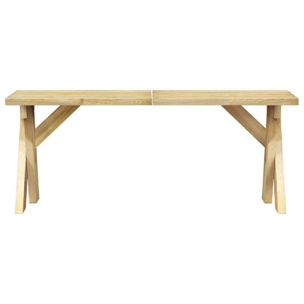 vidaXL Gartenbank Gartenbank 110 cm Kiefernholz Imprägniert (1-St)
