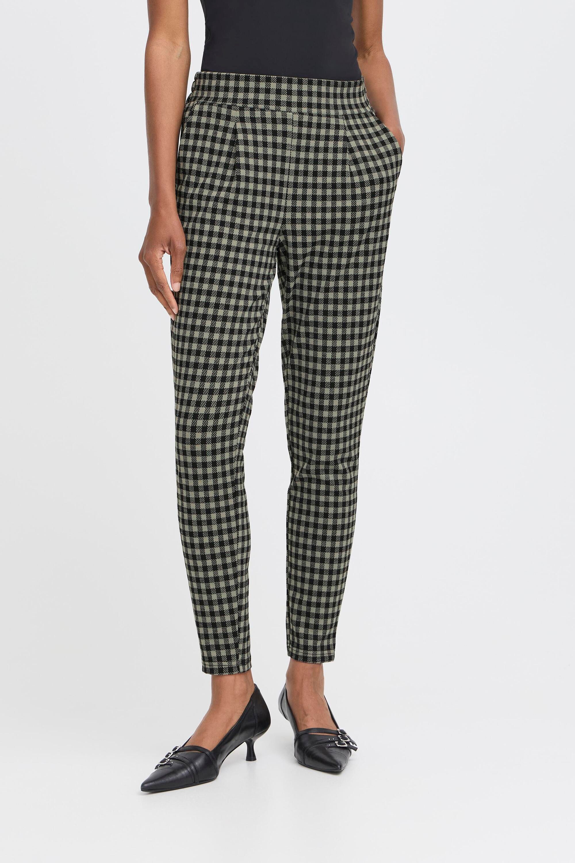 Ichi Stoffhose IHKATE CHECKY PA2