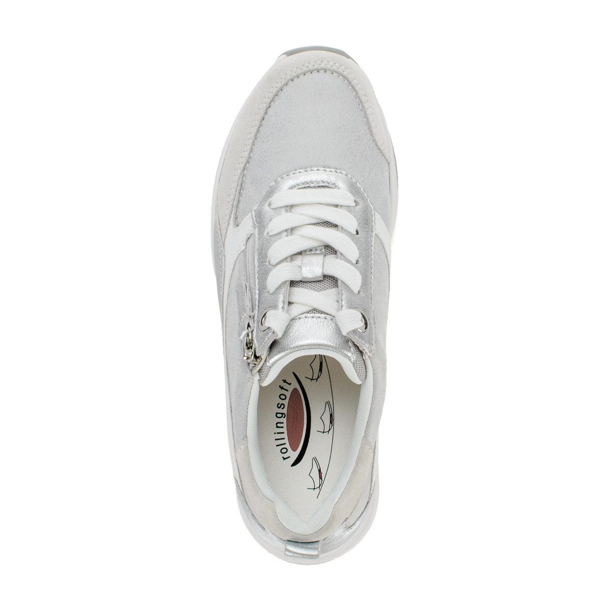 Gabor rollingsoft 86.877 Damen Sneaker Turnschuhe, Sportschuhe, Freizeitschuhe, Halbschuhe, Schnürschuhe
