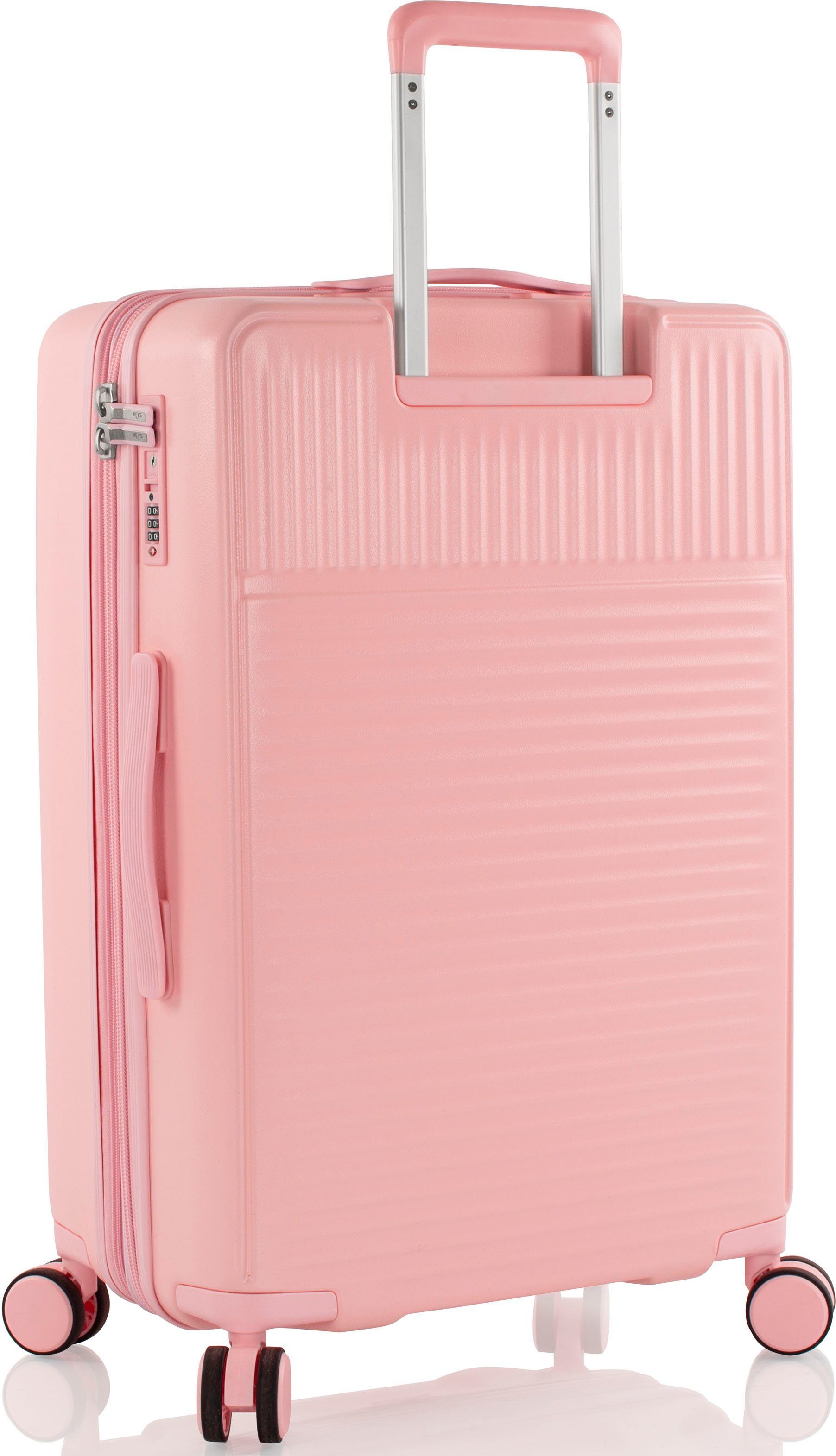 Pastel, 66 Hartschalen-Trolley cm, 4 Rollen Heys blush