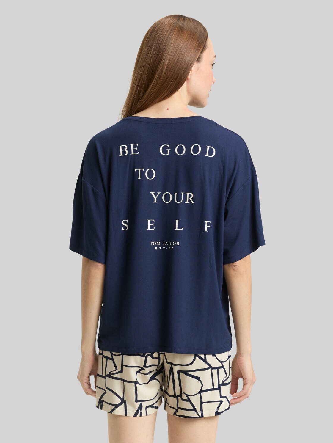 TOM TAILOR Pyjama Bodywear (2 tlg) Pyjama-Set mit Muster