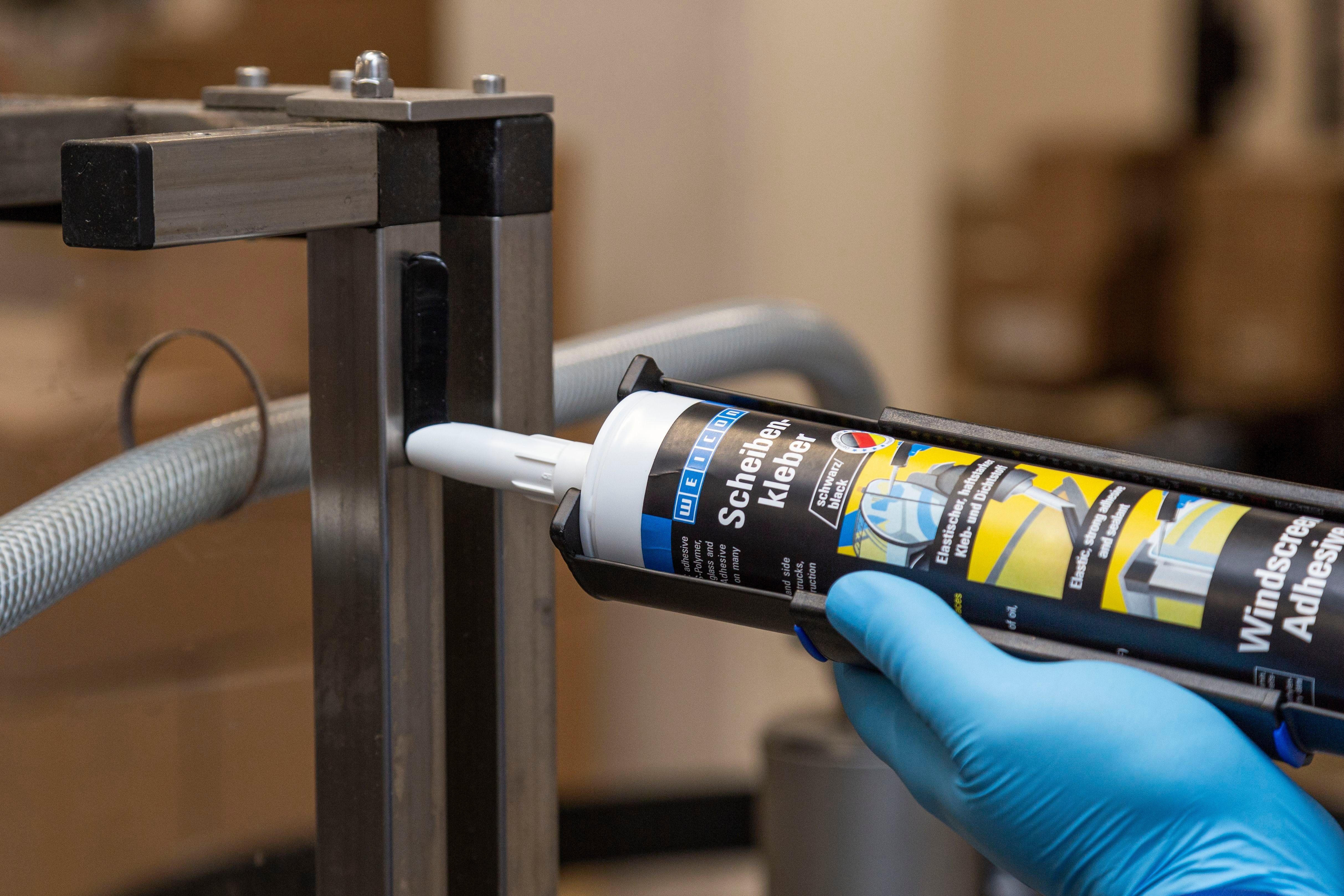 WEICON Klebstoff Scheibenkleber, zur Montage von Glas und Scheiben, (Kartusche), ISEGA-zertifiziert