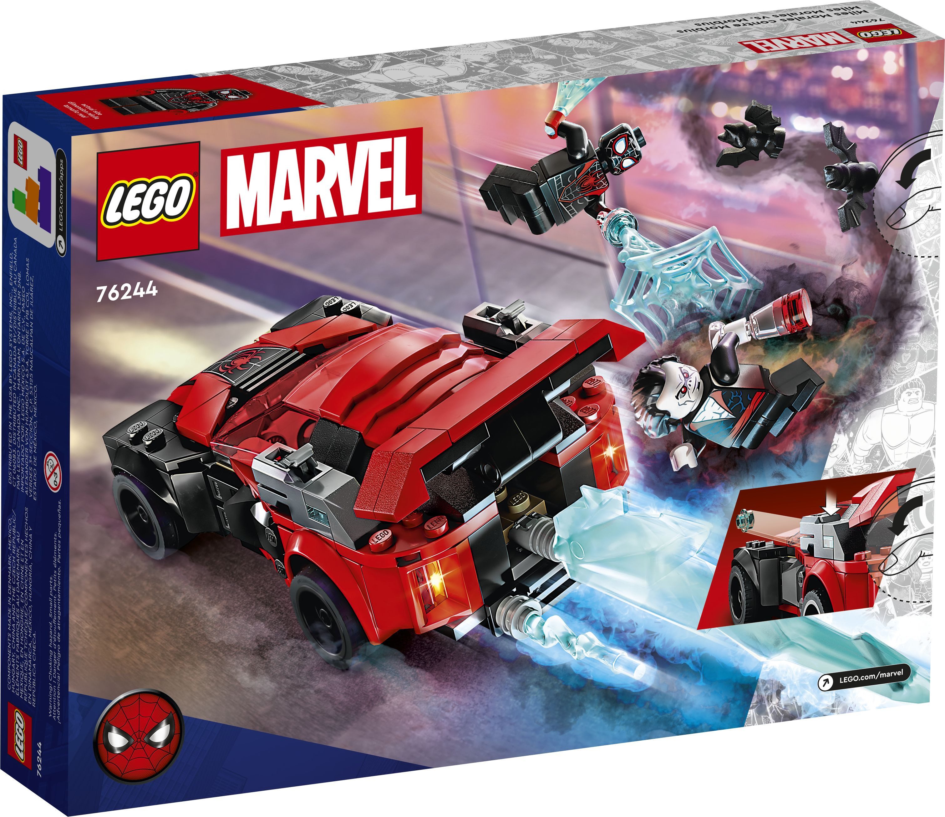 LEGO® LEGO® Super Heroes 76244 Miles Morales vs. Morbius Konstruktionsspiel günstig online kaufen