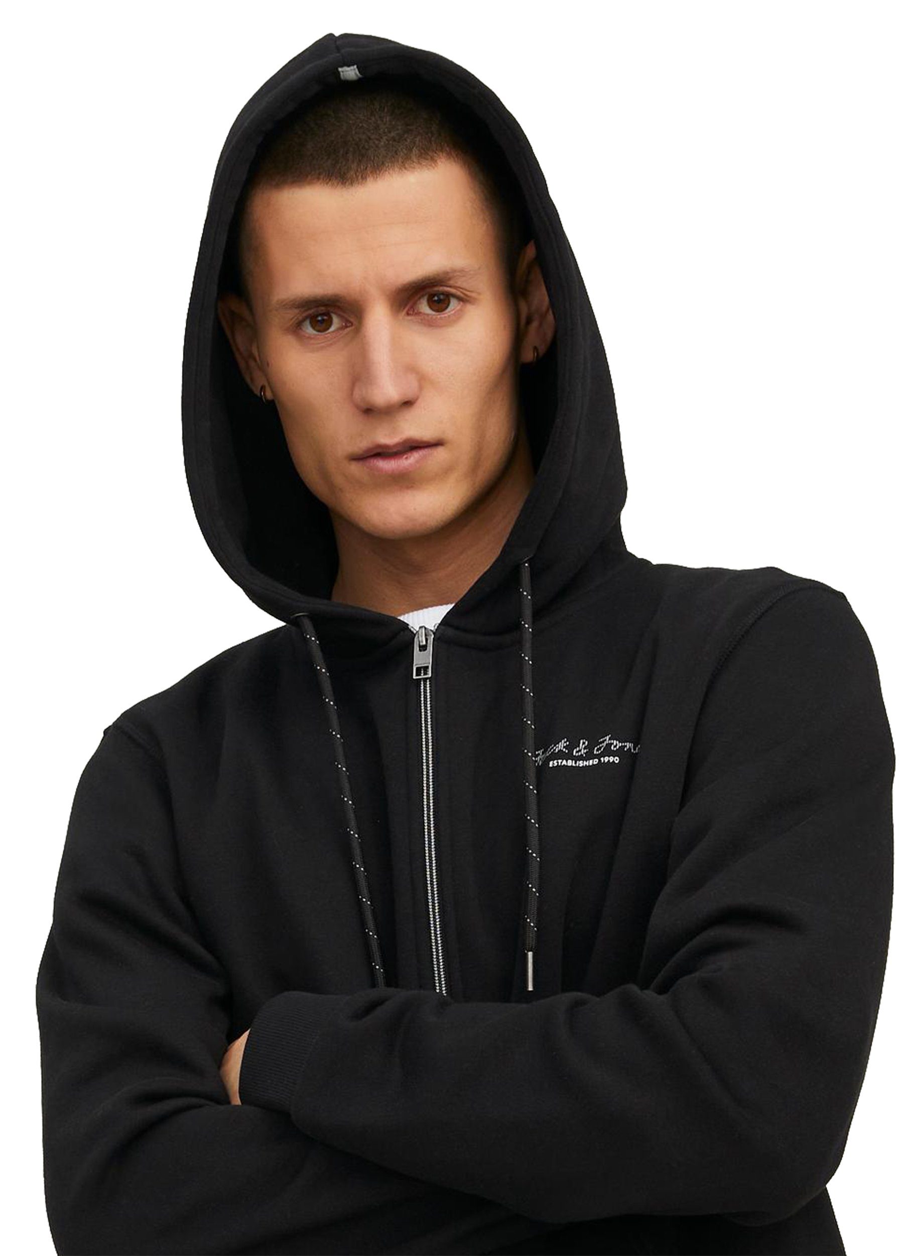 Jack & Jones Kapuzensweatjacke COBERG SWEAT