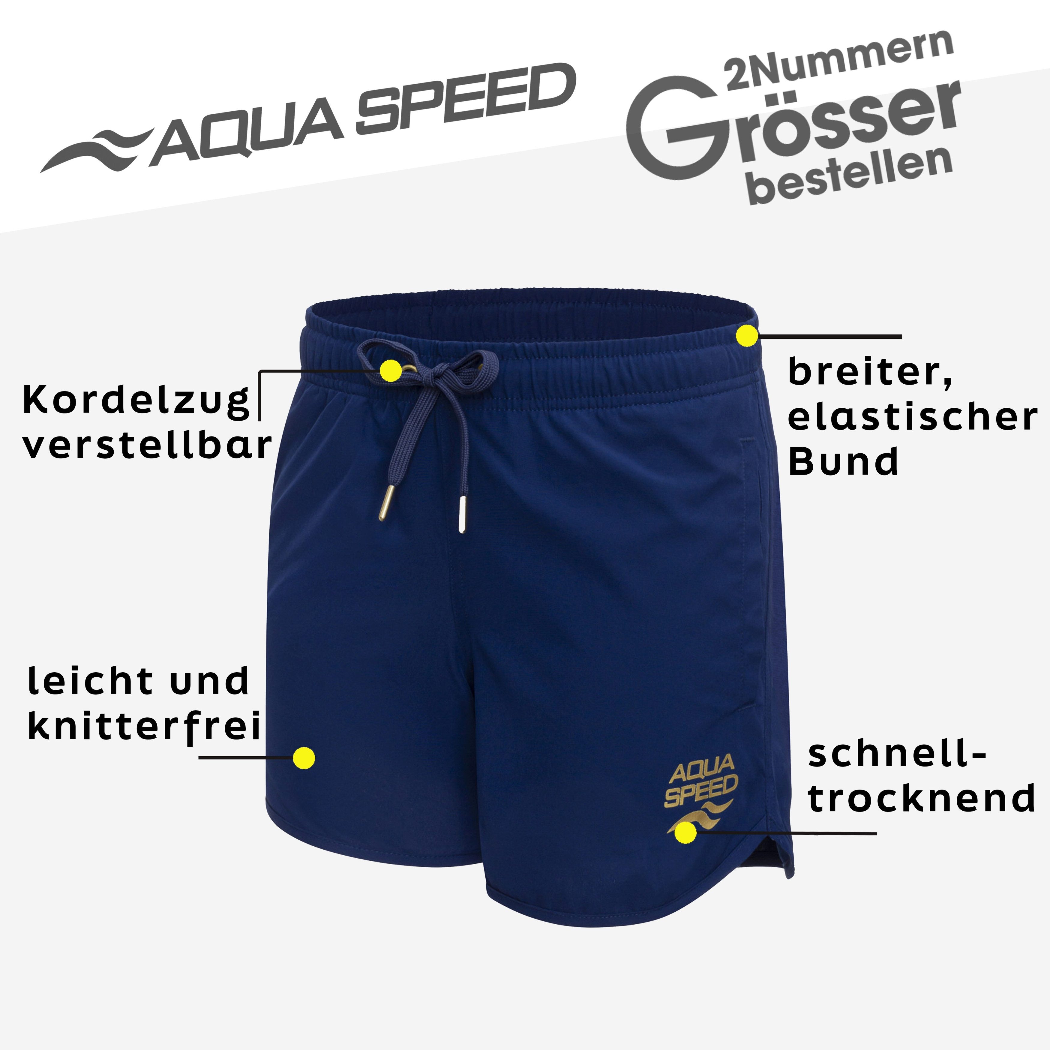 Aqua Speed Boardshorts (Schwimmshorts – komfortabel, pflegeleicht & schnell günstig online kaufen