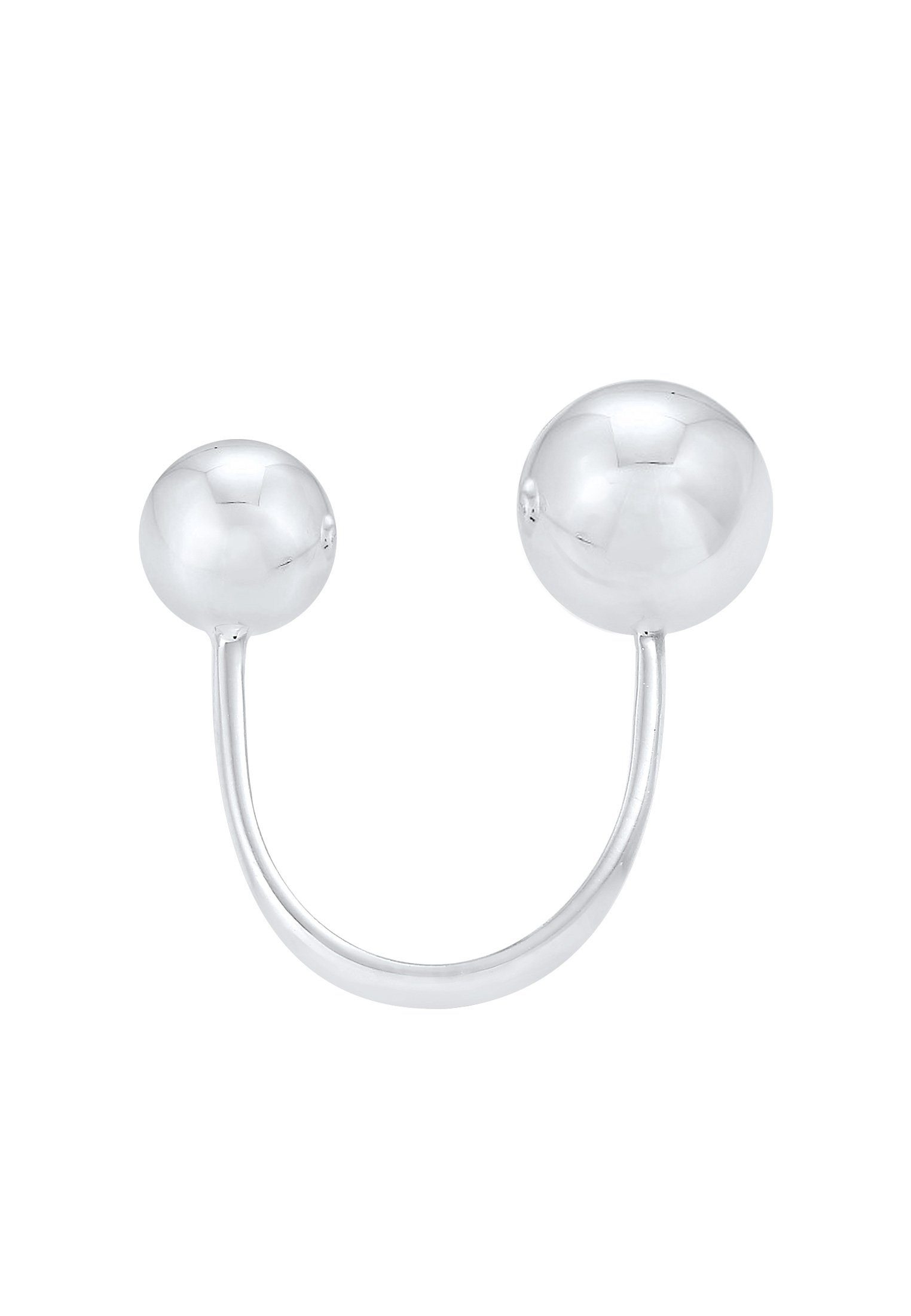 Elli Fingerring Statement Kugeln 925er Silber