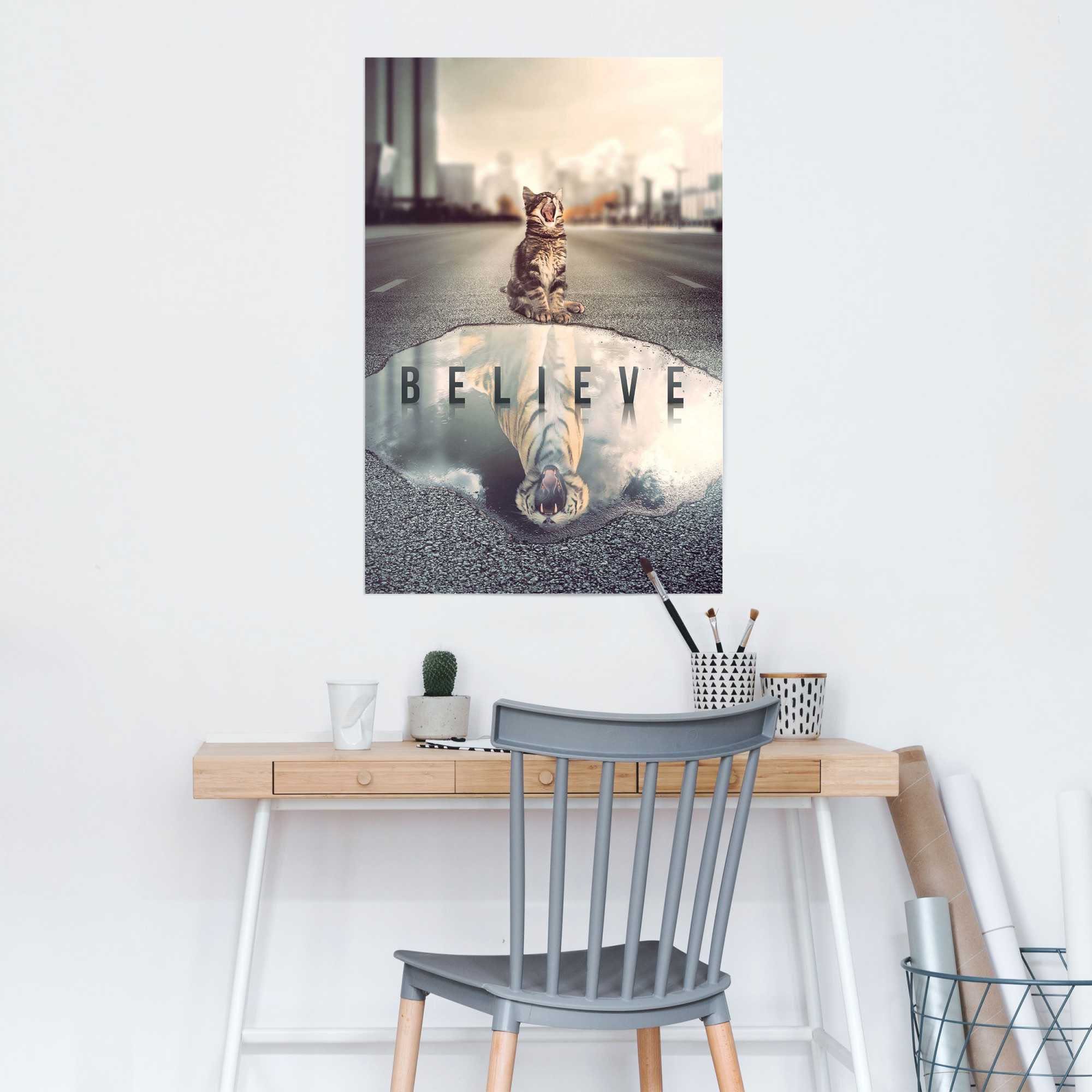Reinders! Poster Glaube an dich!