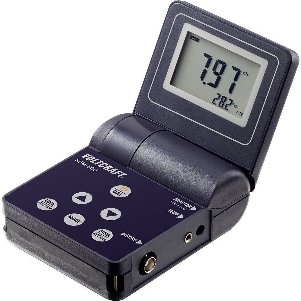 VOLTCRAFT Wasserzähler pH-Redox-Temperatur Messgerät
