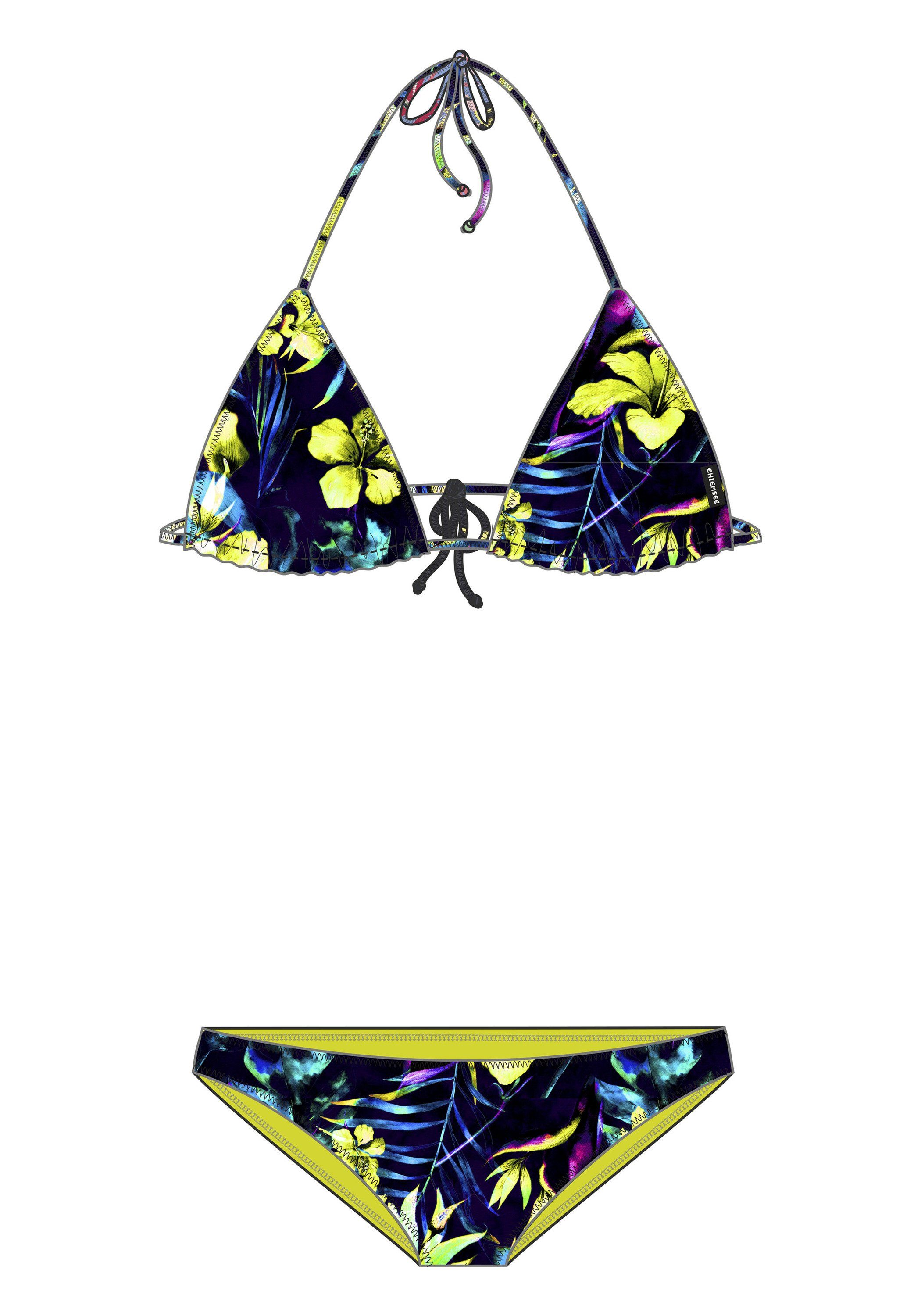 Triangel-Bikini (2-St) Chiemsee Alloverprint mit
