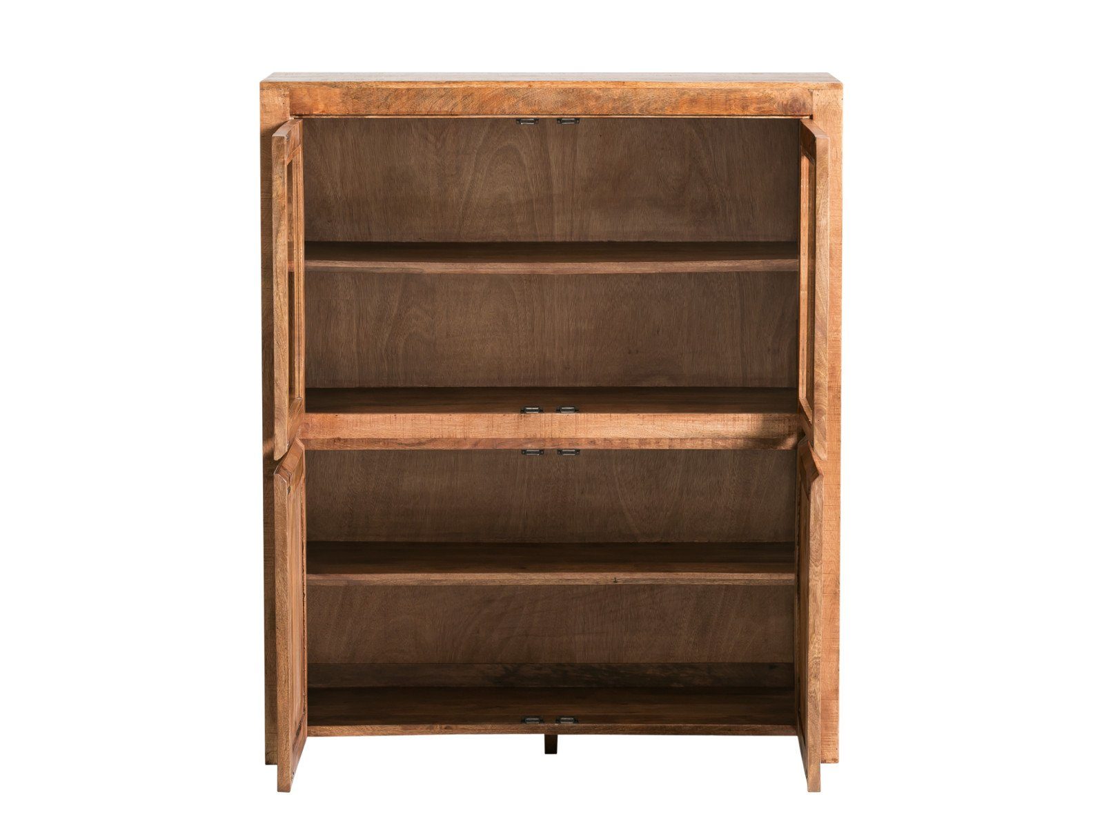 massivum Highboard Country aus Massivholz (1 St)