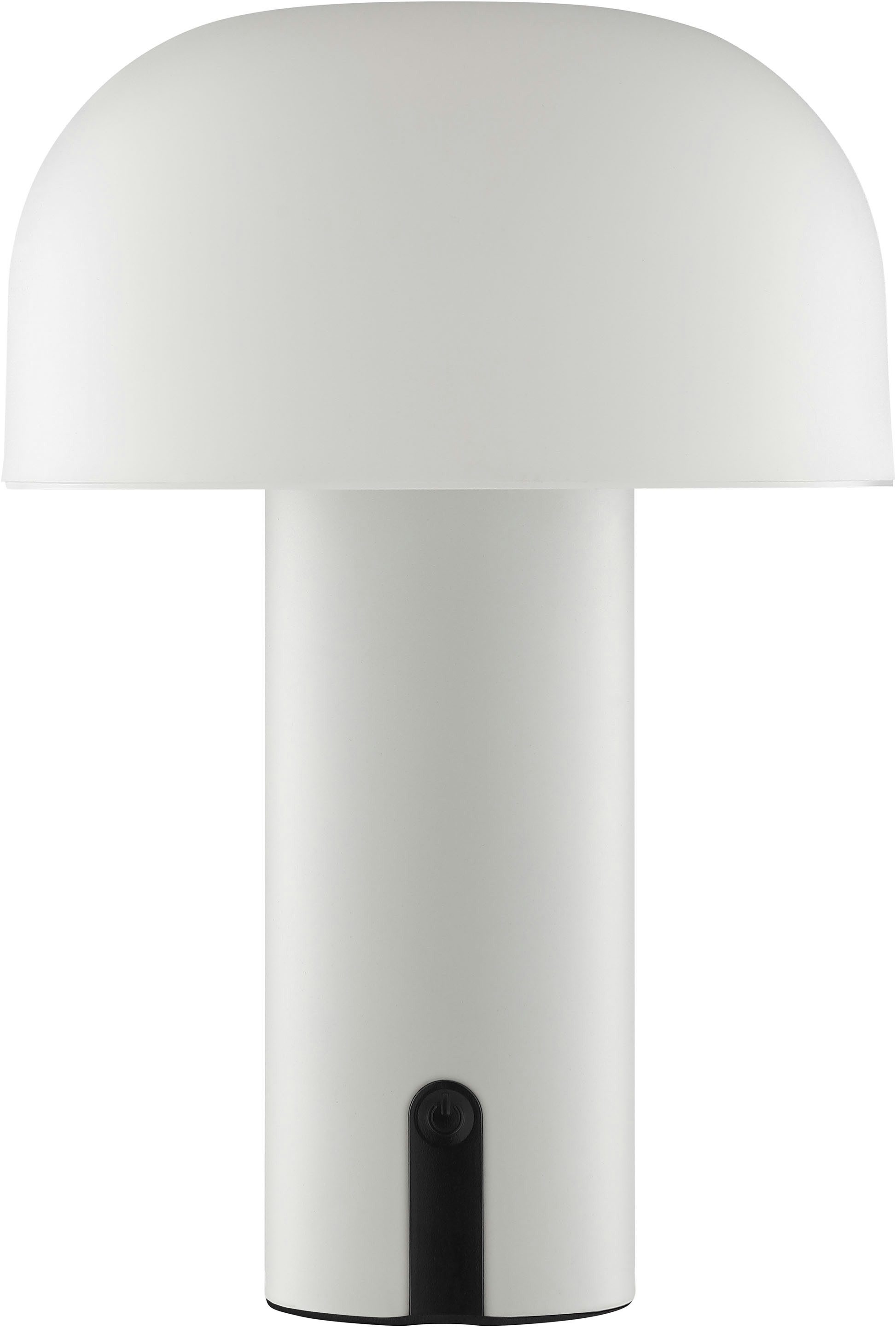 Brilliant LED Außen-Tischleuchte Mattis, Dimmfunktion, LED fest integriert, Warmweiß, mit Akku, 21 x 15 cm, 240 lm, 2700 K, dimmbar, IP44
