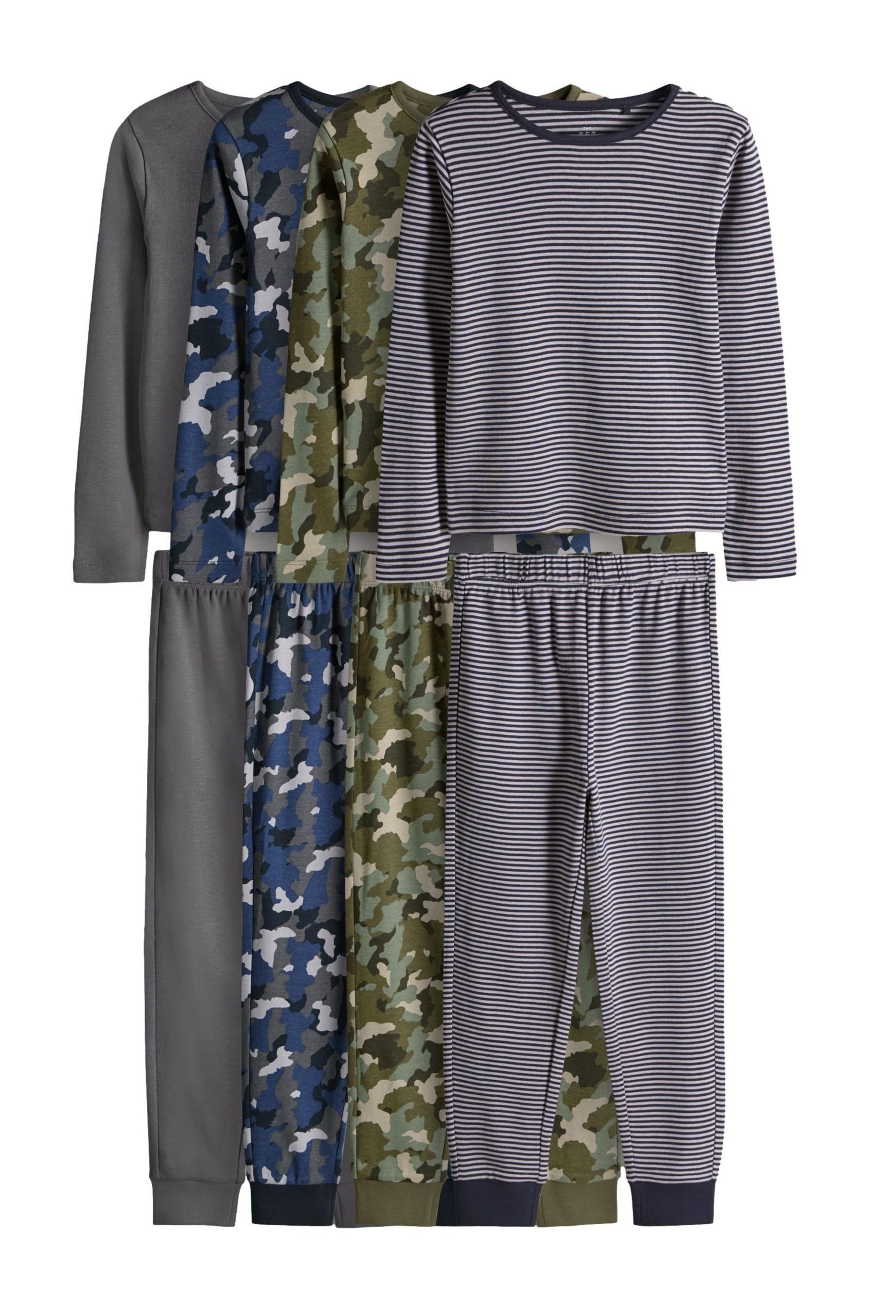 Pyjama 4er-Pack The Set Snuggle Schlafanzüge