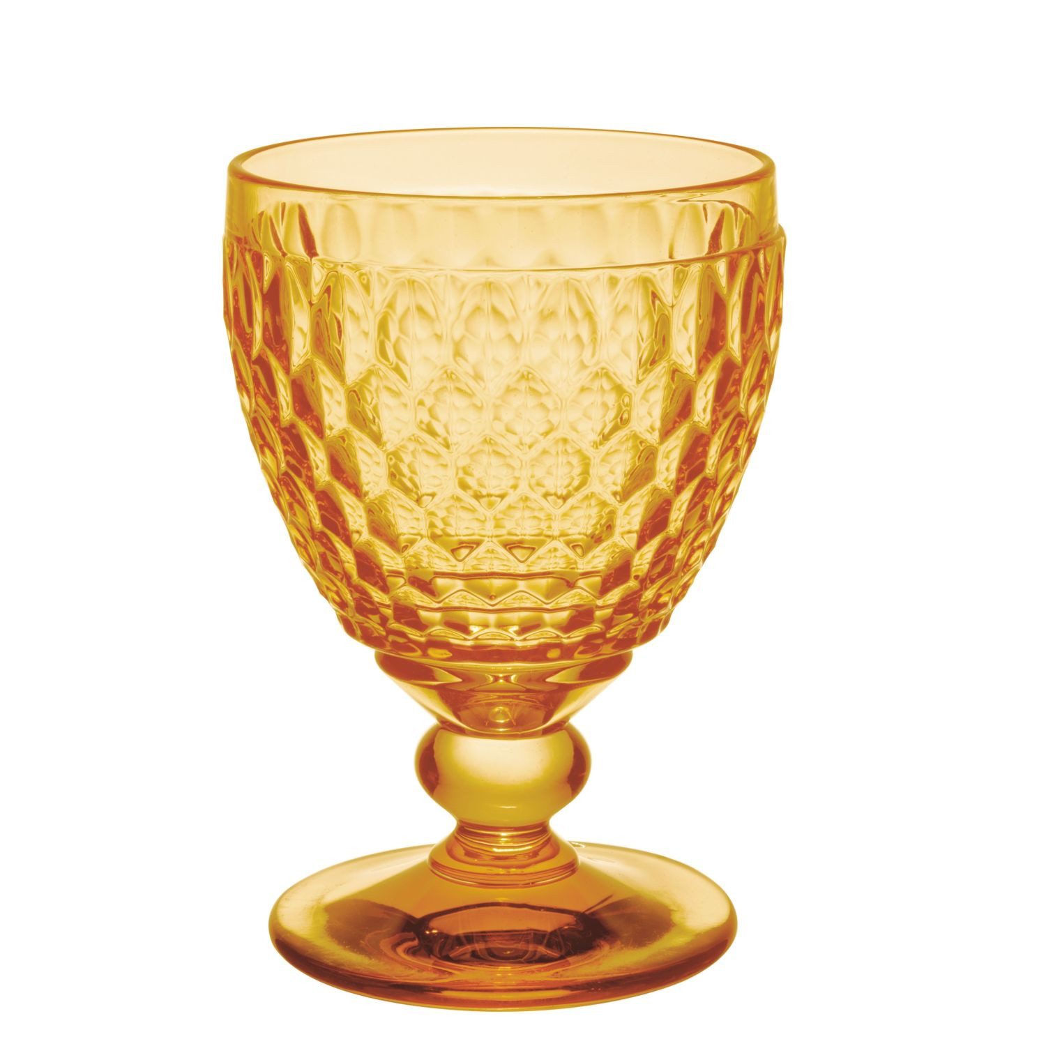 Villeroy & Boch Glas Boston Saffron, Kristallglas, spülmaschinenfest
