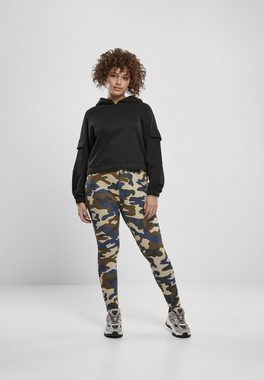 URBAN CLASSICS Leggings Damen Ladies High Waist Camo Tech Leggings (1-tlg)