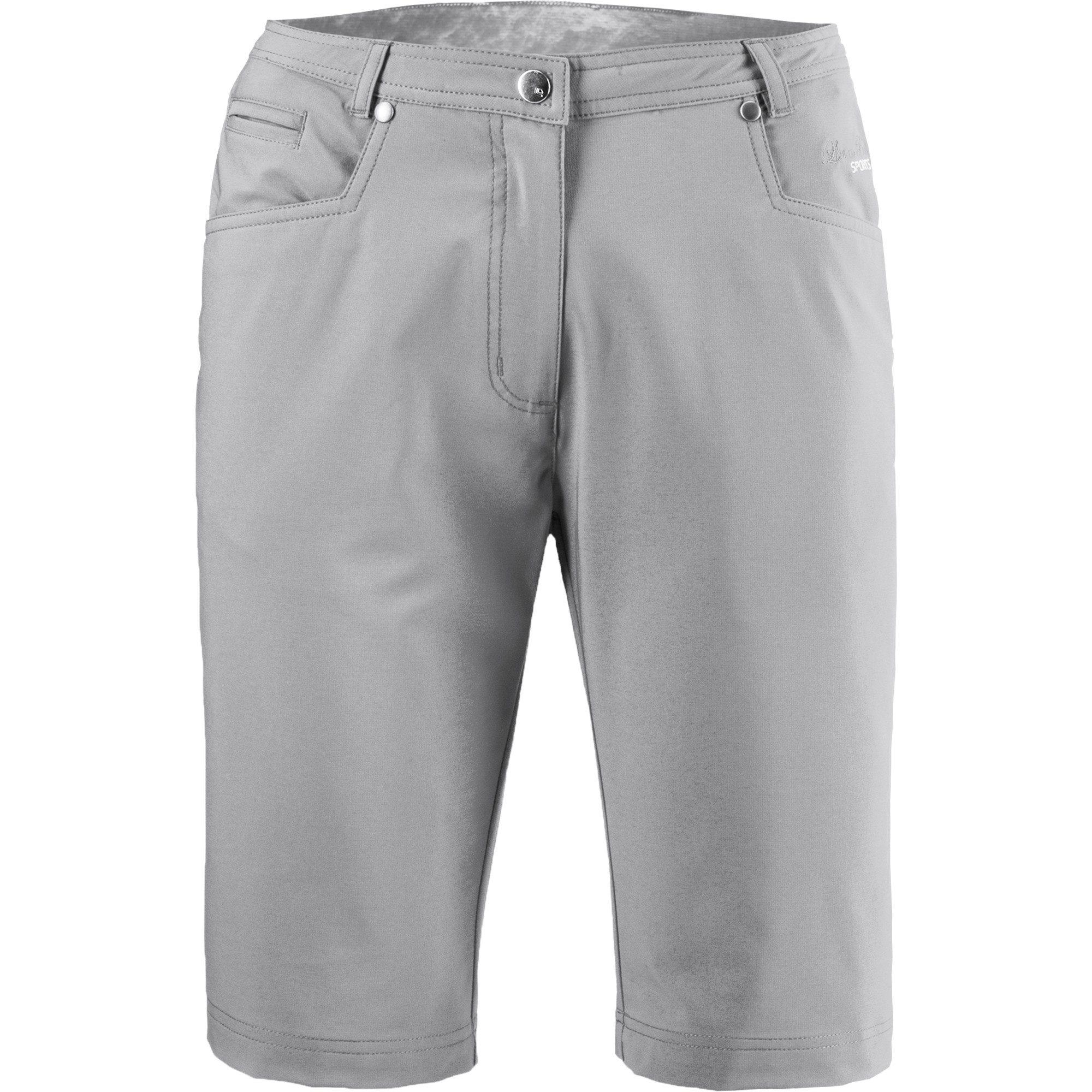 【Favorit】 DEPROC Active Bermudas KENORA In Hose Optik URBAN hellgrau & melierter kurze Short