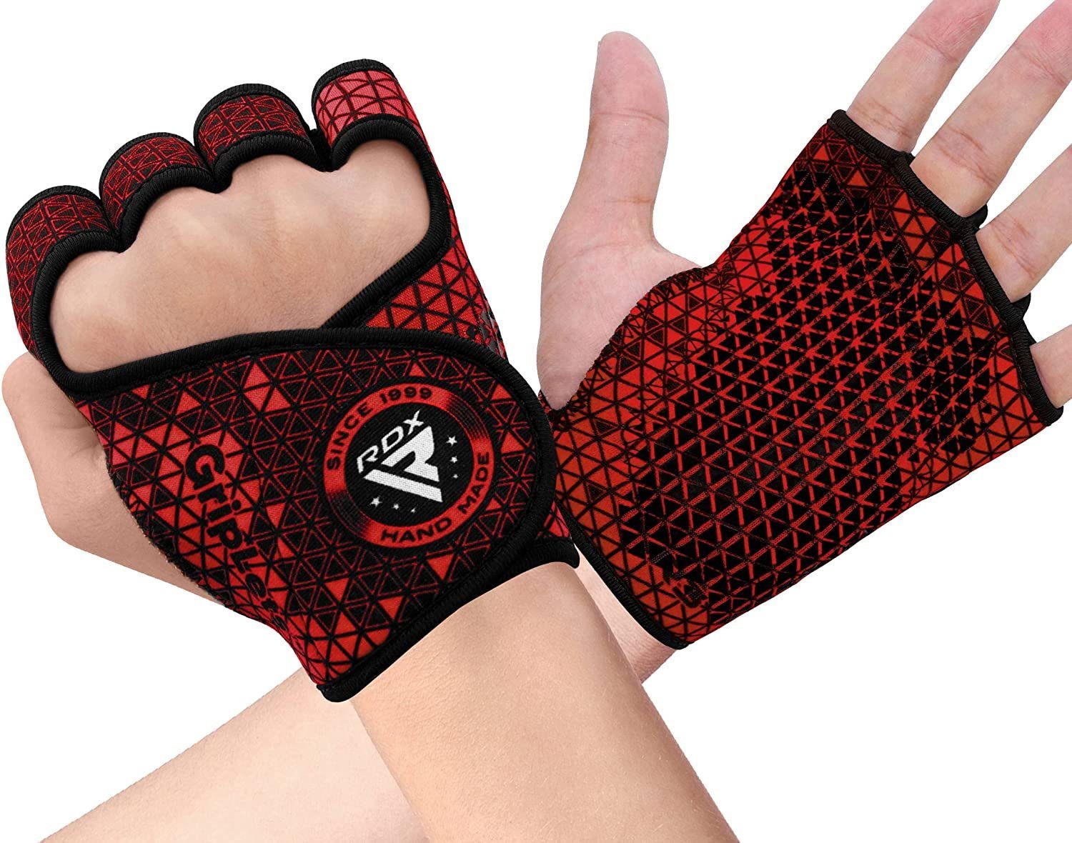RDX Trainingshandschuhe RDX Fitness Handschuhe Grip Pads Grip Pads Männer F günstig online kaufen