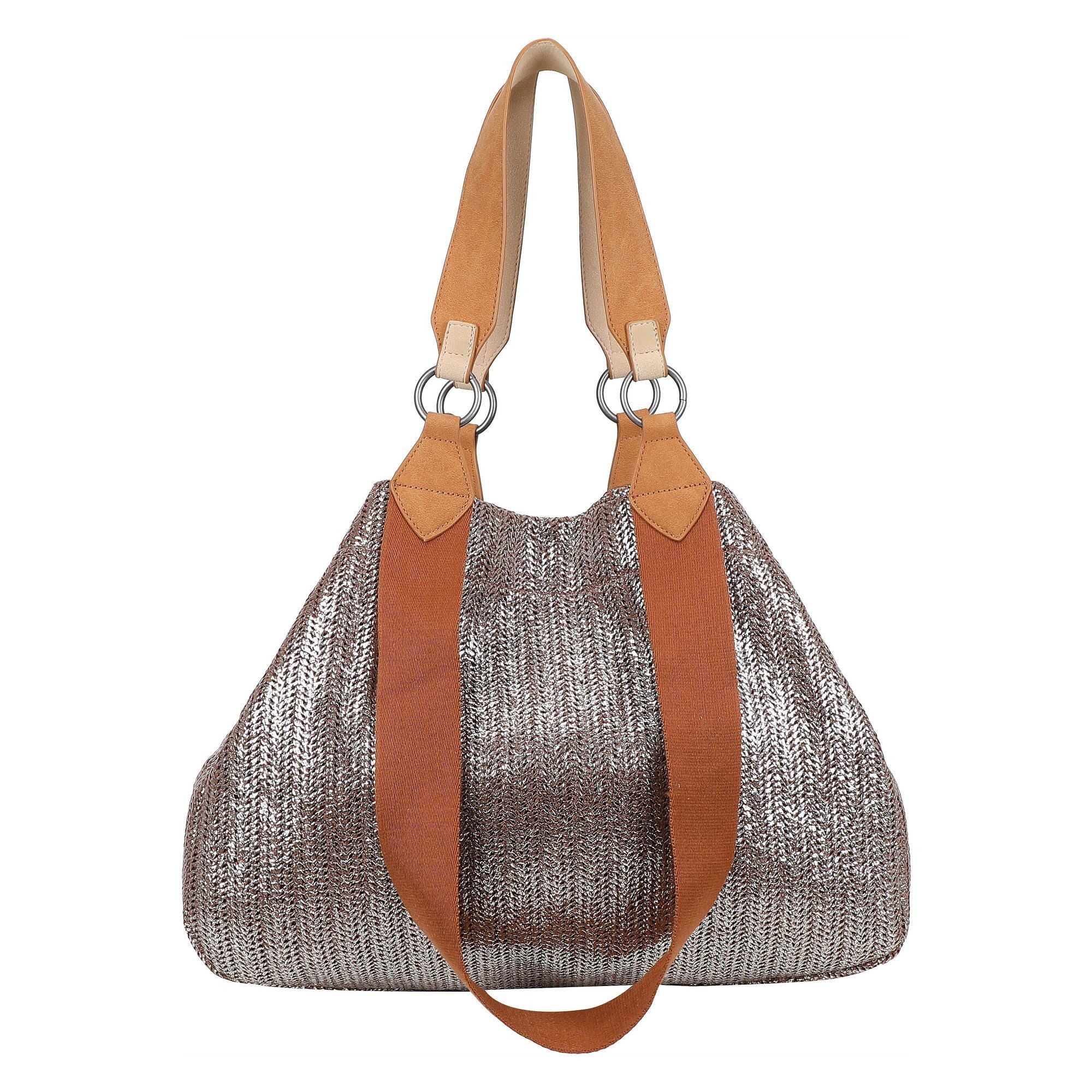 Fritzi aus Preußen Schultertasche Limited Painted Straw, Polyester günstig online kaufen