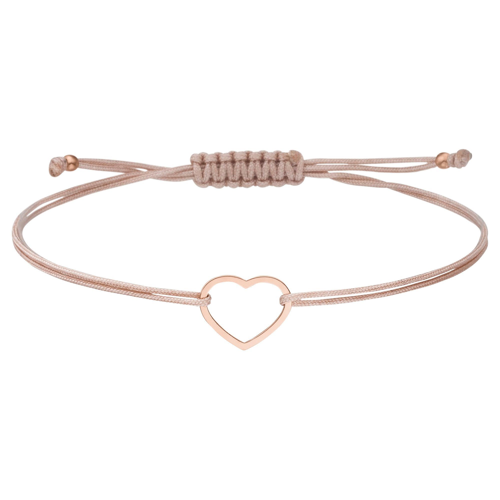 SCHOSCHON Charm-Armband Armband HERZ 925 Silber günstig online kaufen