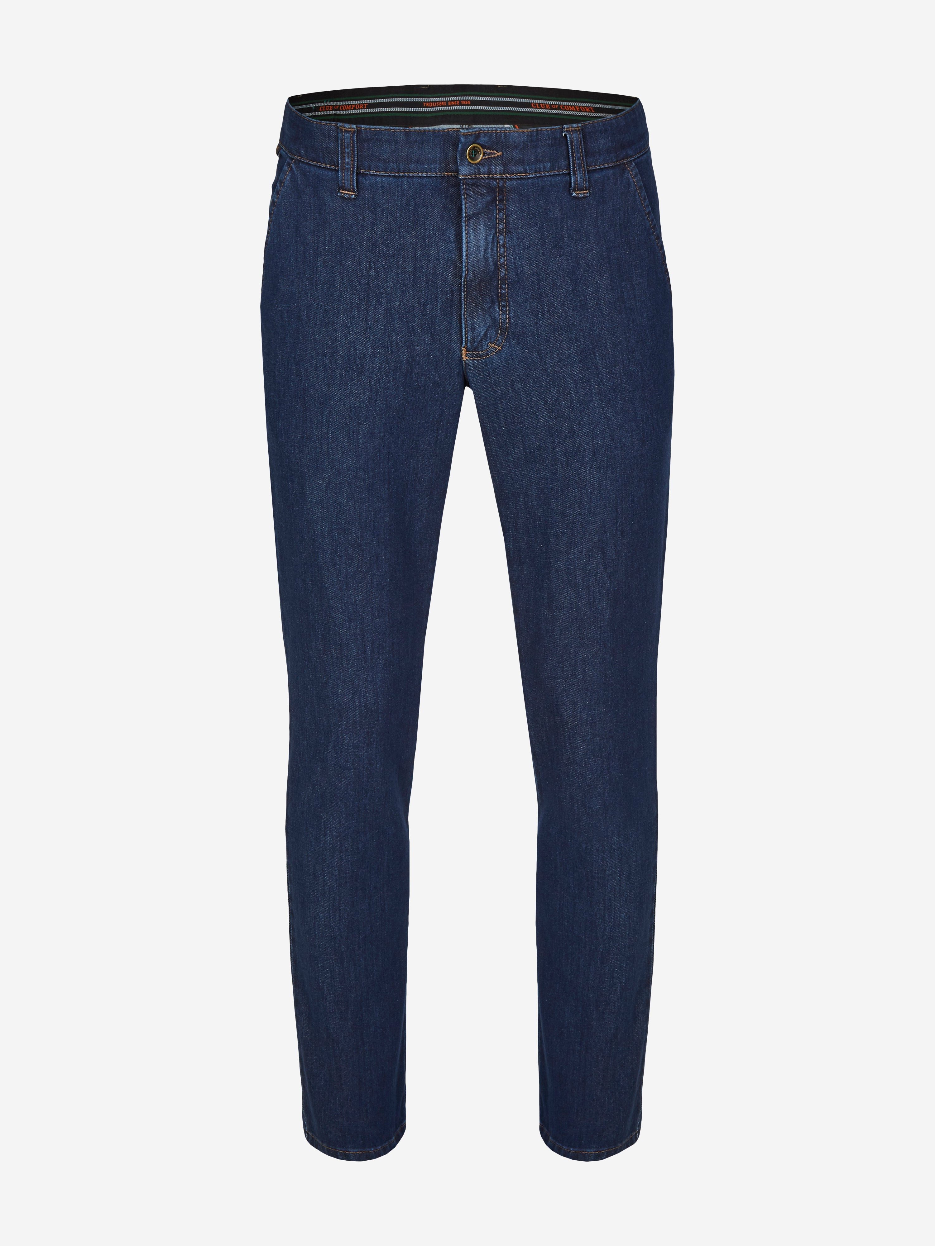 Club of Comfort Chinohose GARVEY 7054 Bequeme Flat Front-Hose, elastischer günstig online kaufen