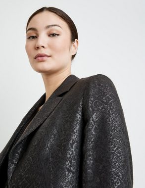 Taifun Jackenblazer Blazer aus glanzvollem Jacquard