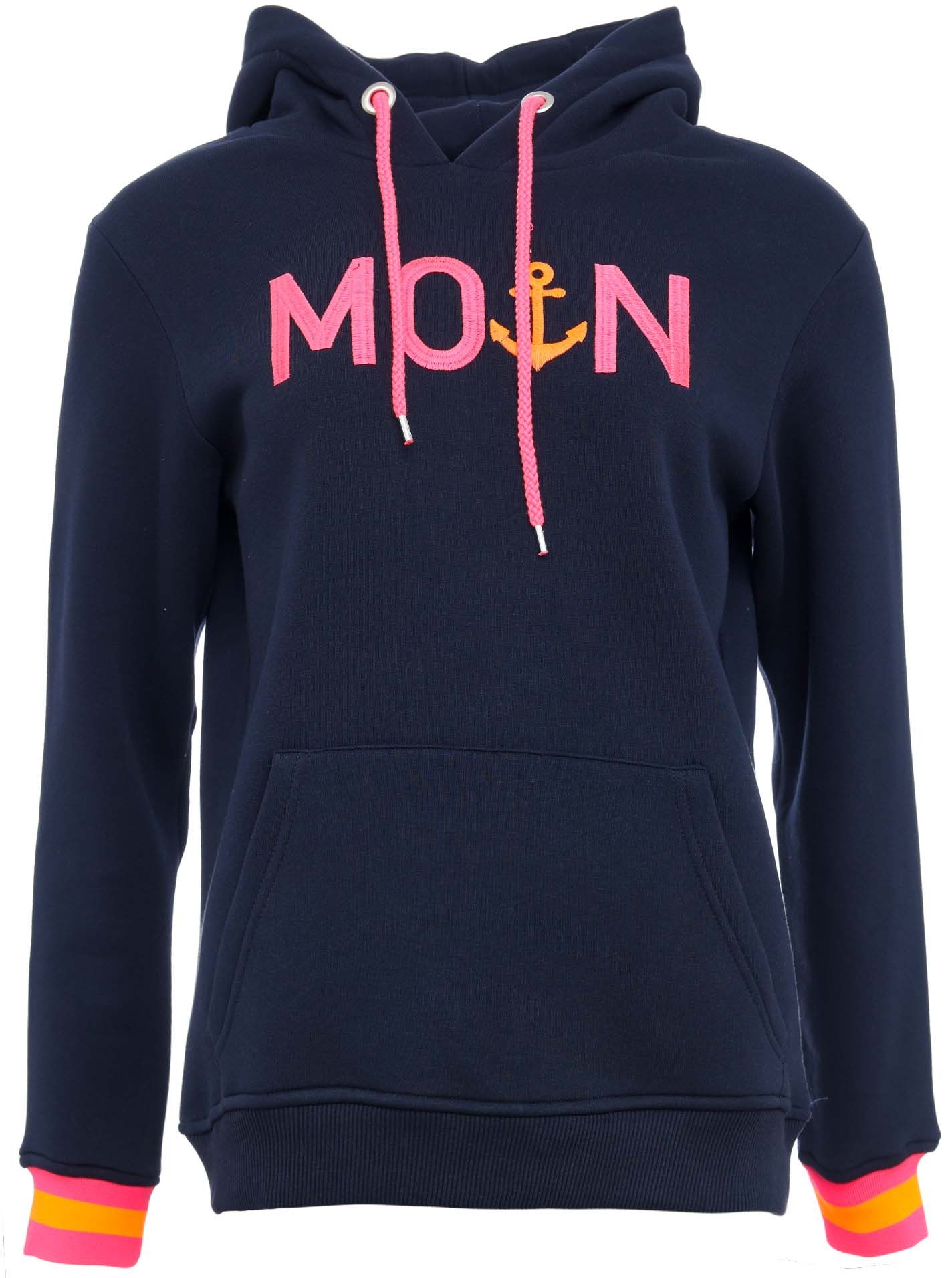 Zwillingsherz Hoodie "Rahel" Fronttaschen, innen mit günstig online kaufen