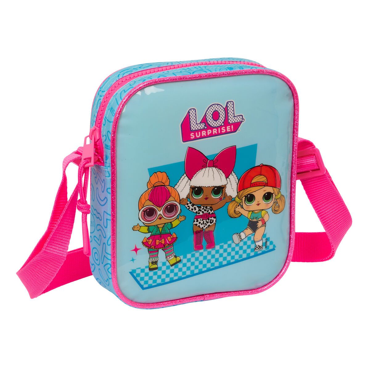 L.O.L. SURPRISE! Handtasche Lol surprise Umhängetasche LOL Surprise Divas Blau 16x18x4 cm