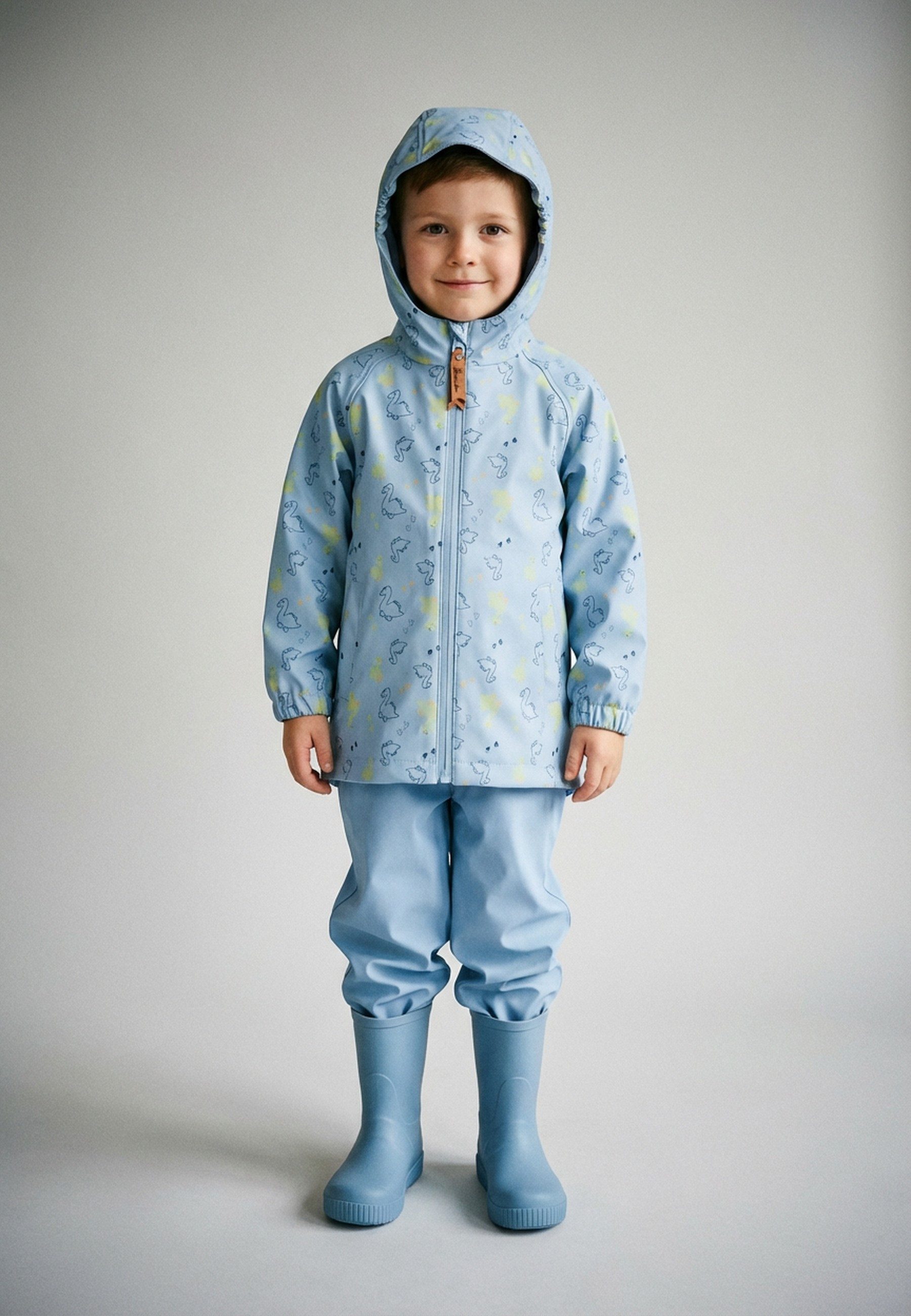 Sterntaler® Regenjacke Regenjacke ungefüttert Dino (1-St)