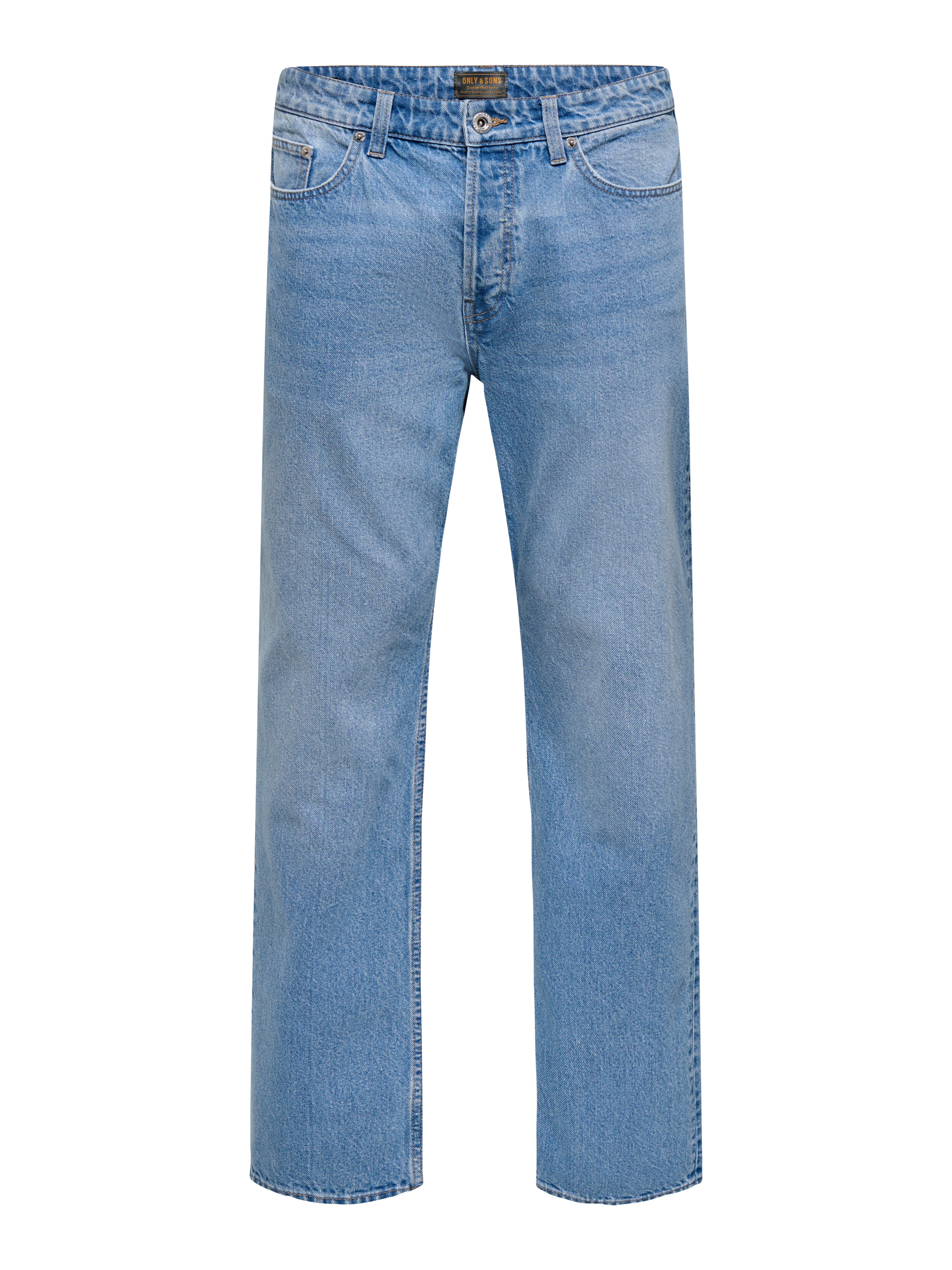 ONLY & SONS Straight-Jeans ONSEDGE STRAIGHT BOX PIM DNM CIFF Baumwolle, straight fit
