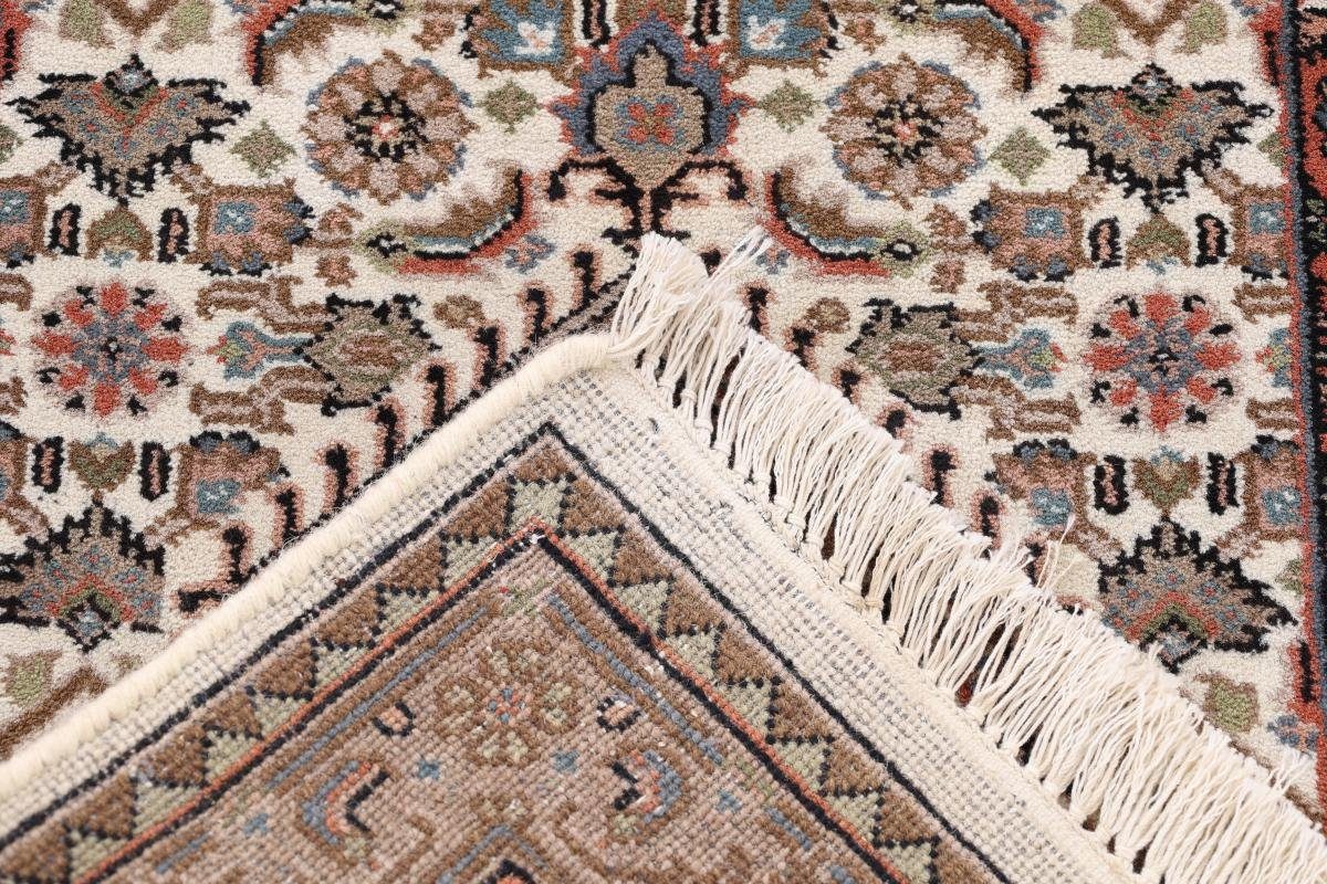 Orientteppich Indo Keshan 73x142 mm Nain Trading, Orientteppich Läufer, Höhe: rechteckig, 12 Handgeknüpfter